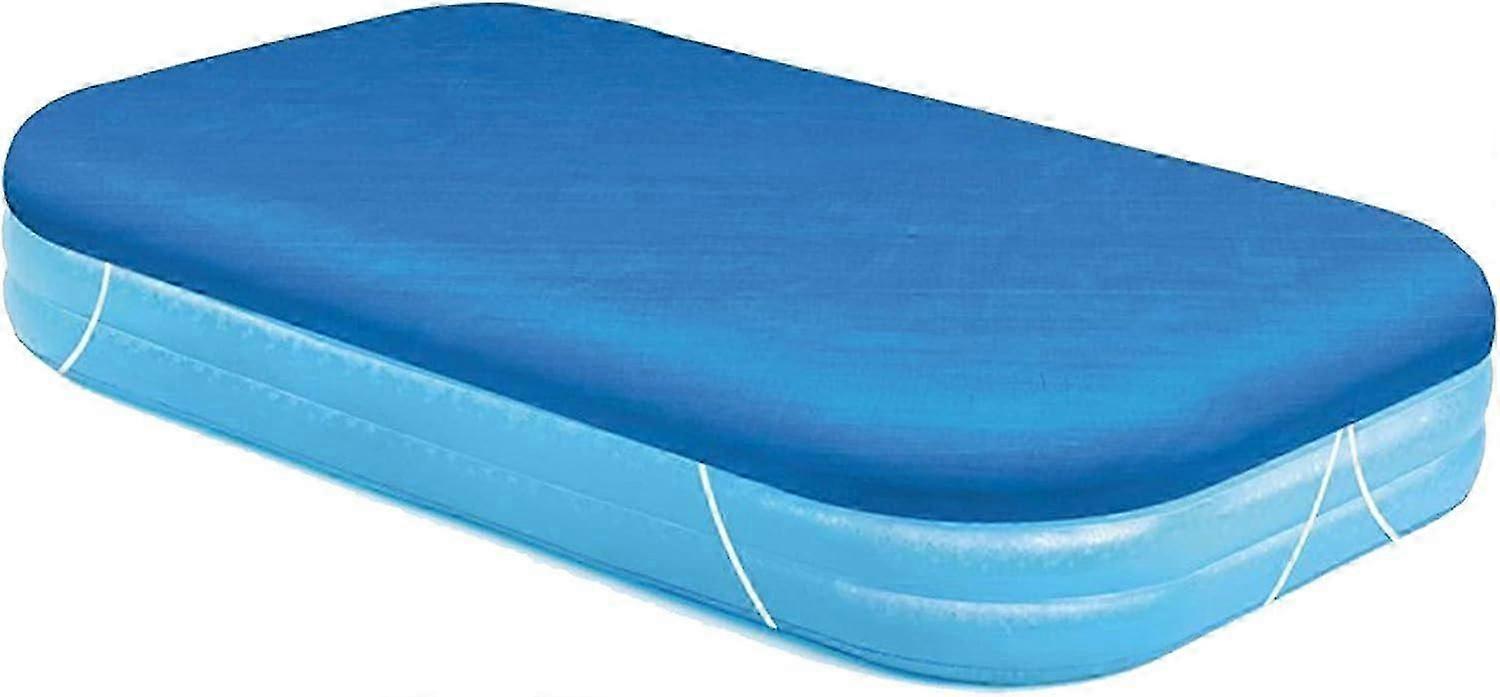 Rectangular pool cover,305 * 183cm Solar Pool Cover for Easy Set Up Anti-Dust Rainproof Durable Pool Above Cloth,for All Kinds Of Swimming Pools - 305