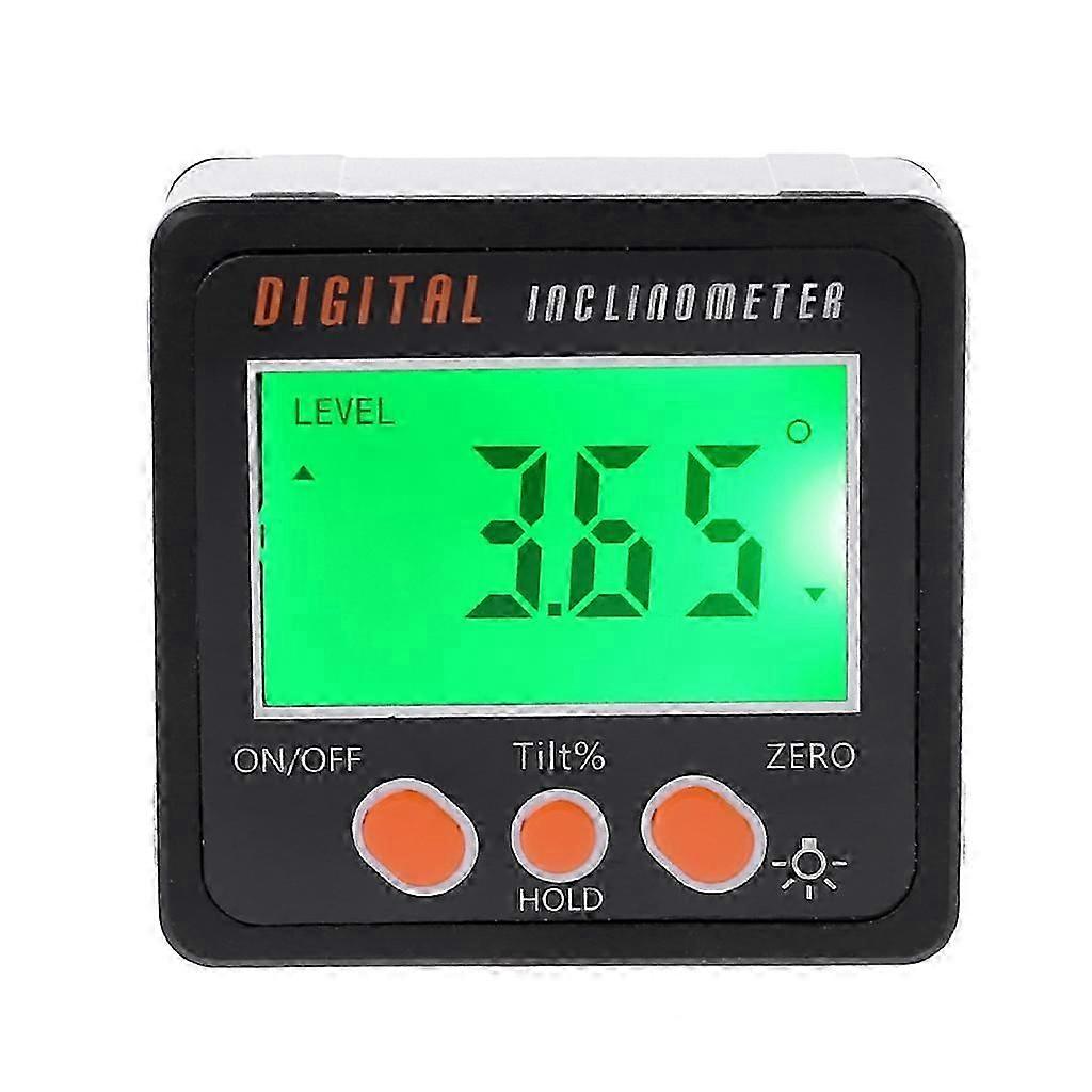 Protractor Precision Inclinometer Water Proof Level Box Angle Finder Bevel Box