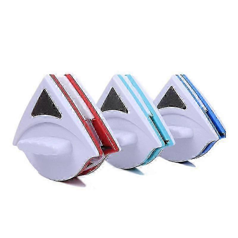 Double Side Magnetic Window Cleaner Ultra-strong Both Side Glass Surface Cleaning Brush Wiper Tools With Ergonomic Handle Design