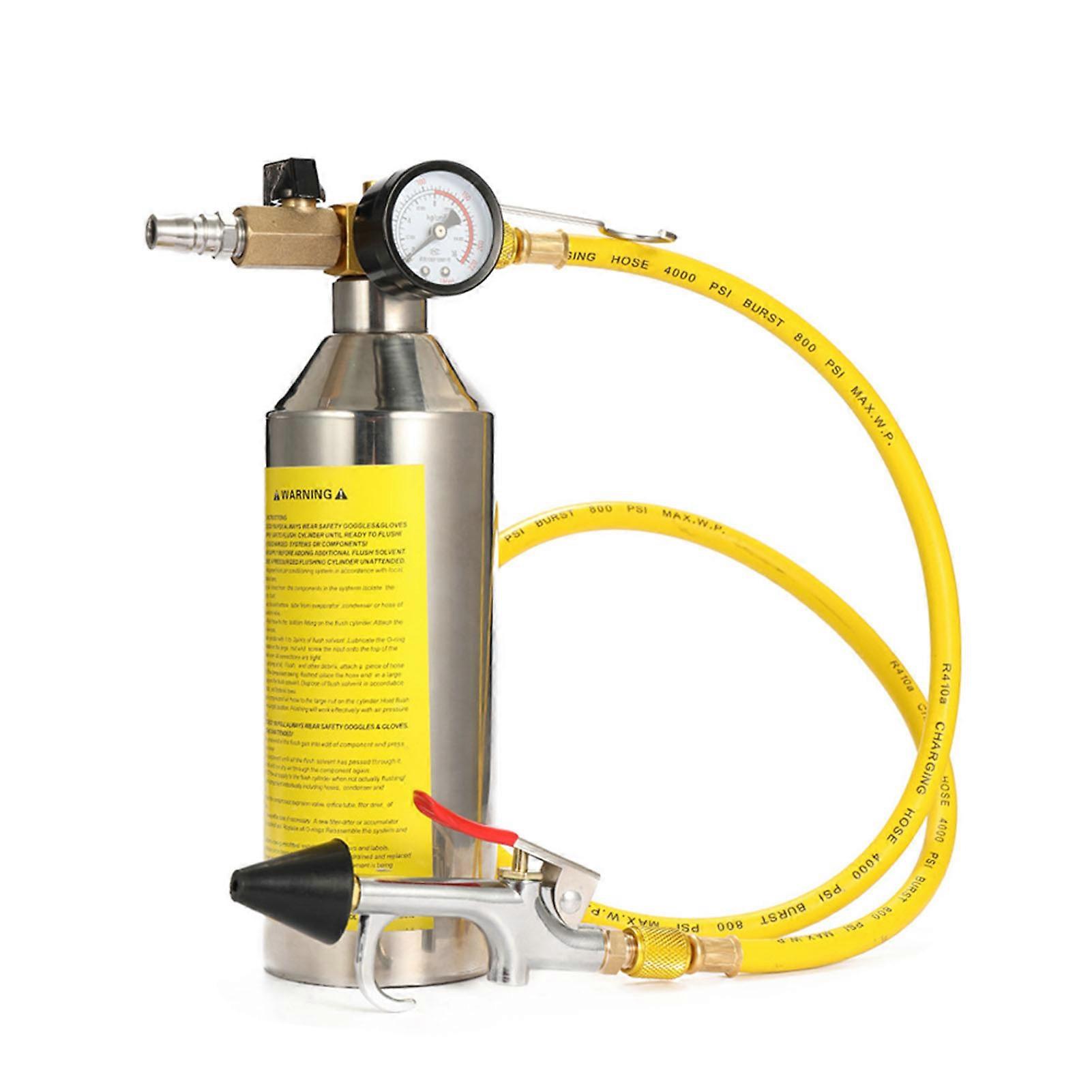 Car Air Conditioning Pipe Cleaning Hanging Bottle Refrigeration System Maintenance Without Disassembly with Nozzle