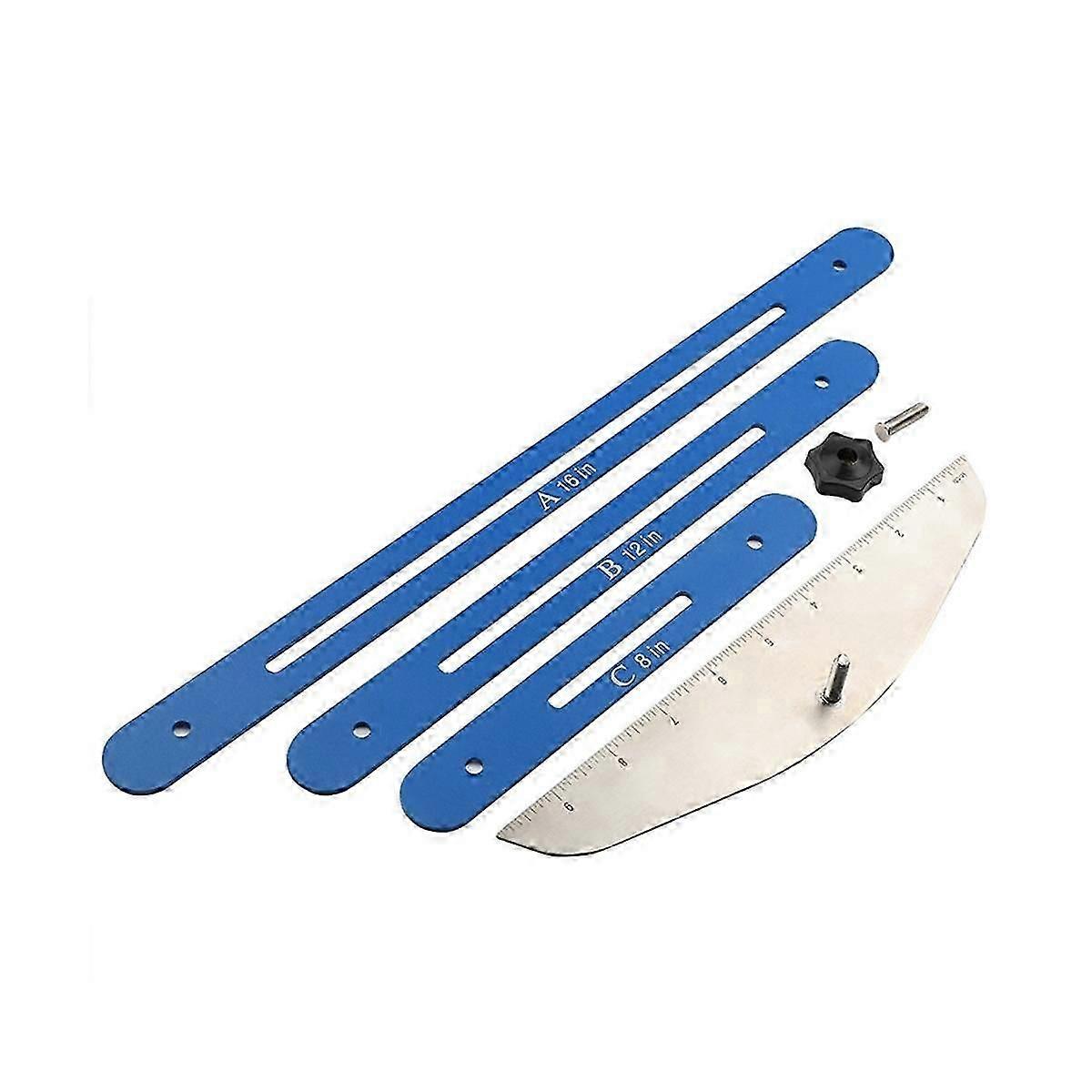Telescopic Foldable Stair Tread Gauge Template Tools Aluminum Alloy ...