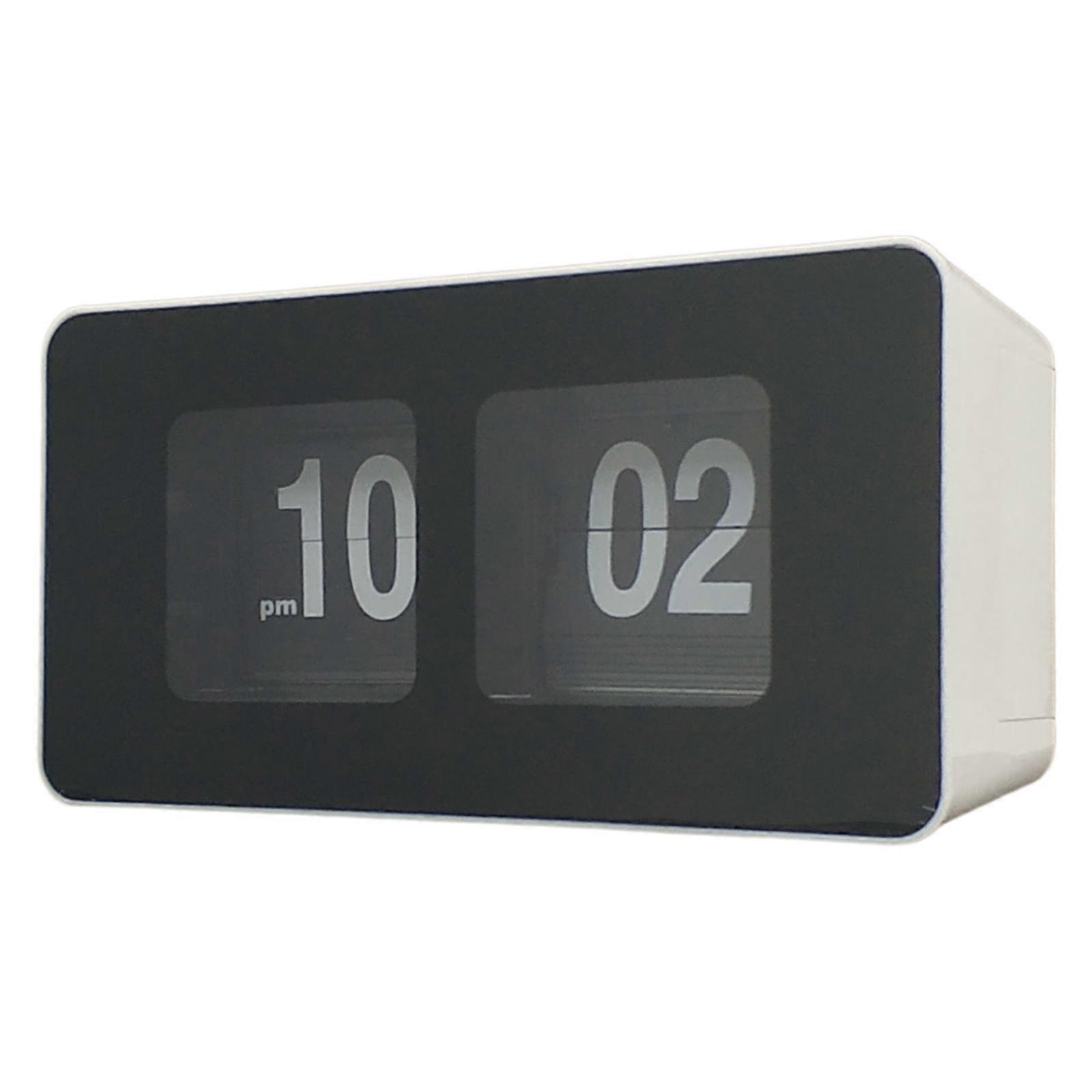 Automatic Flip Clock Retro Digital Flip Down Clock Digital Number Wall Clock