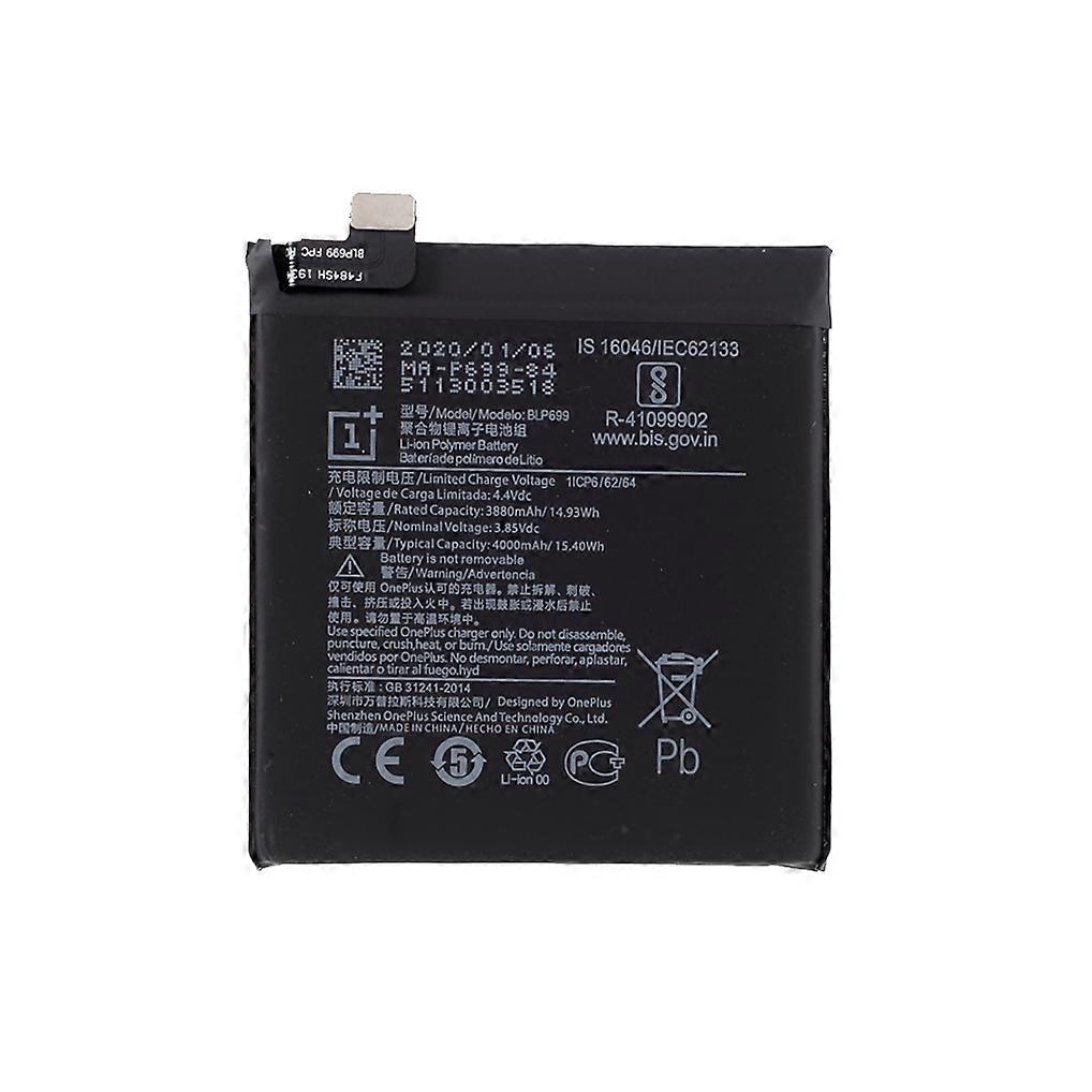 3.85V 3880mAh Battery Replacement (Encode: BLP699) for OnePlus 7 Pro