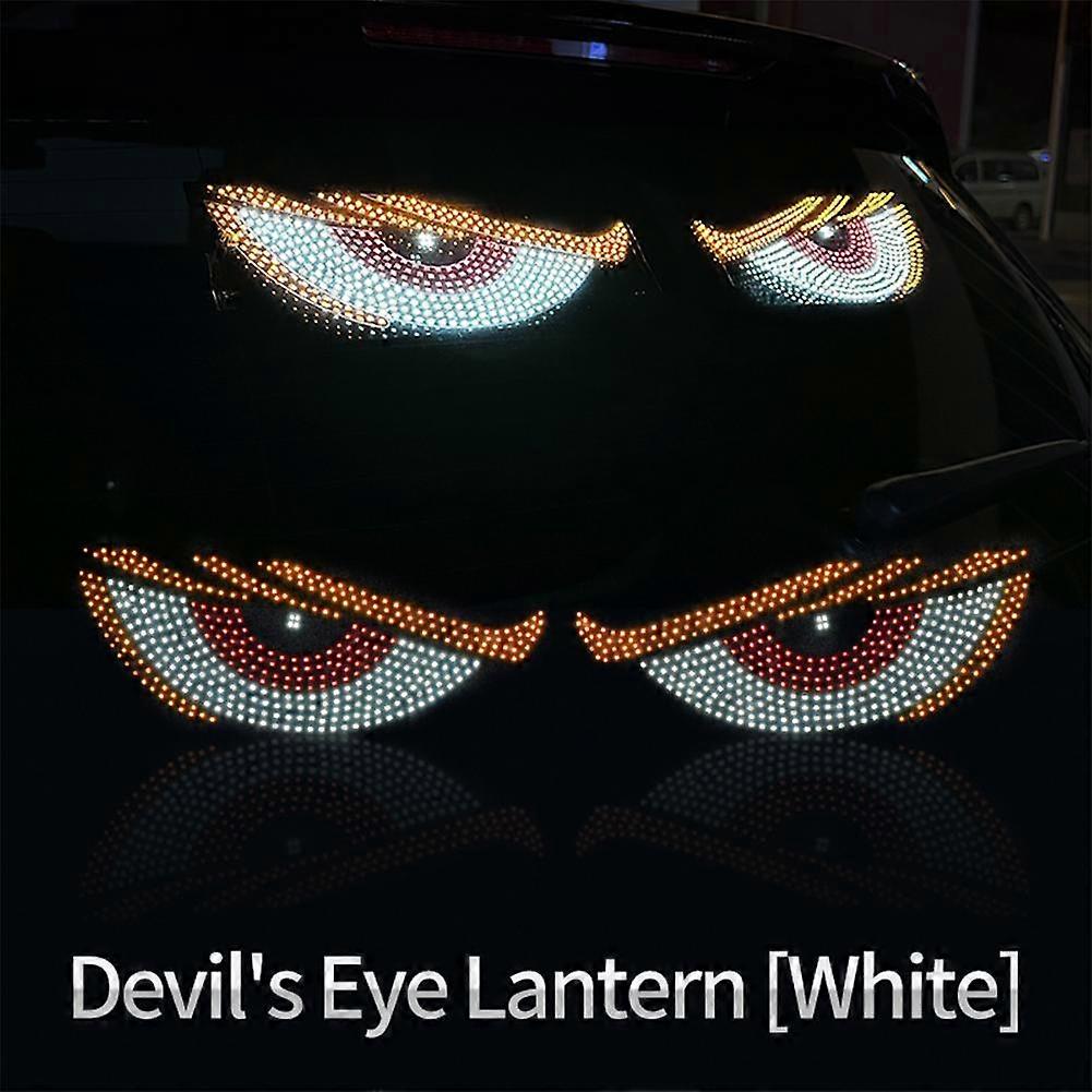 Dynamic Devil Eye Light Lamp LED Car Eye Light Truck for Cars Window