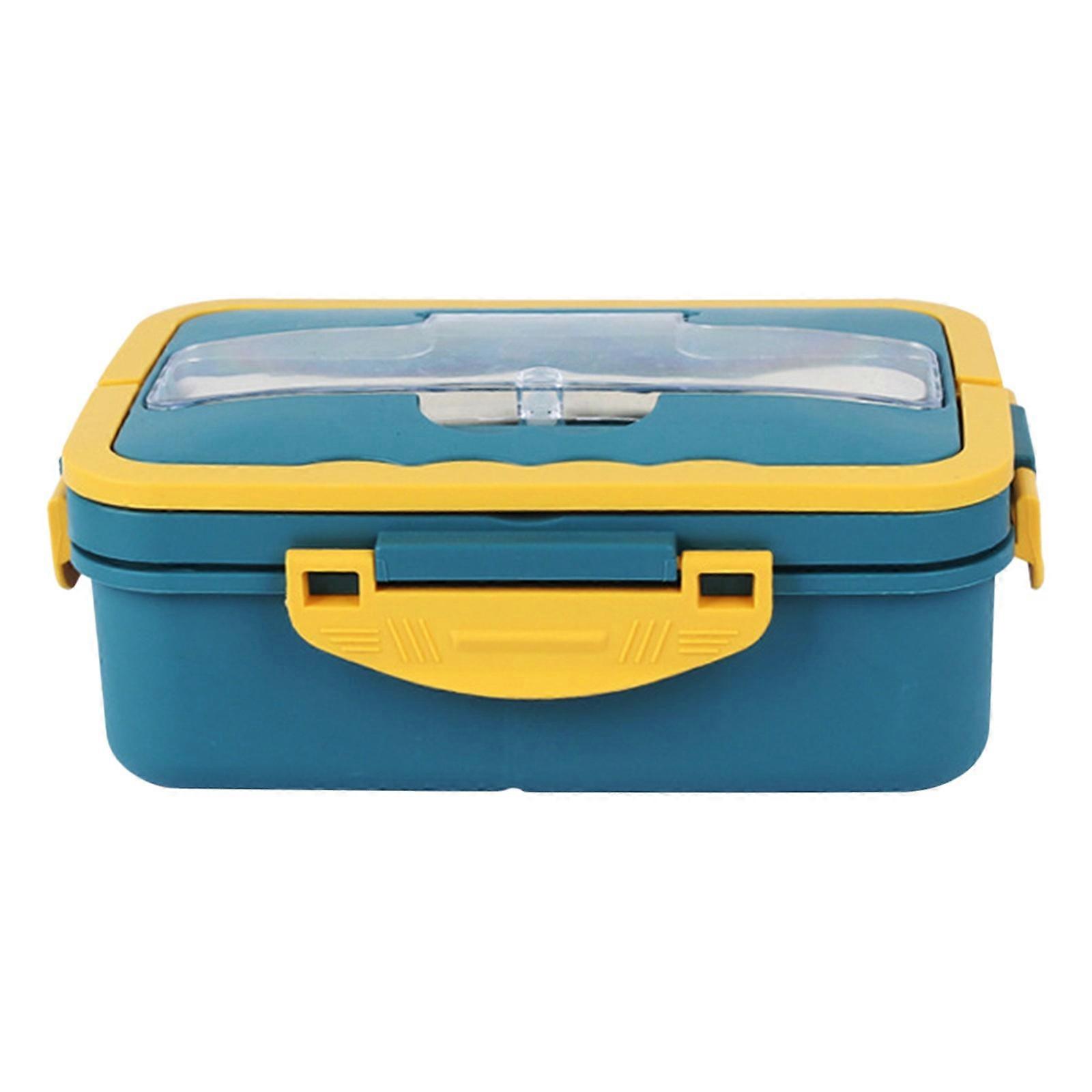 Double-layer Bento Box Japanese-style Microwave Lunch Box Office Worker Reducing Meal Divided Lunch Box DD