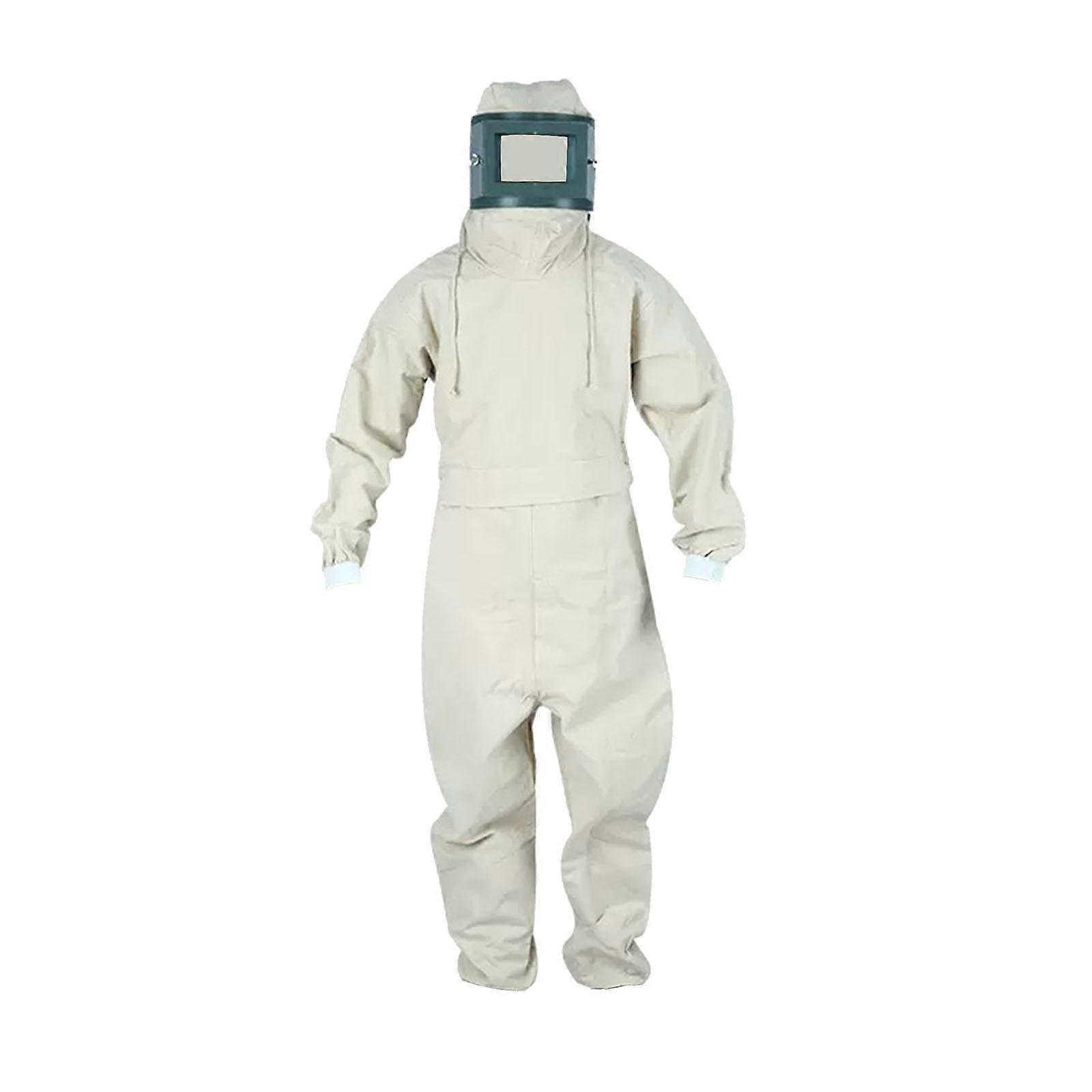 Sand Blasting Suit Sandblasting Clothes Dustproof Work Protection Bodysuit Work