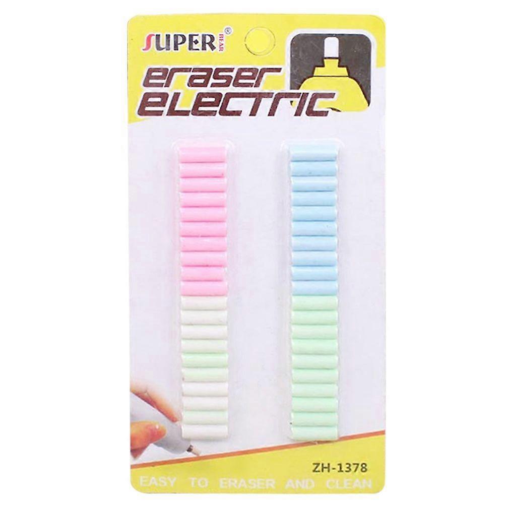 Electric Eraser Refills Replacement Stationery School Office Supplies (Random Color)