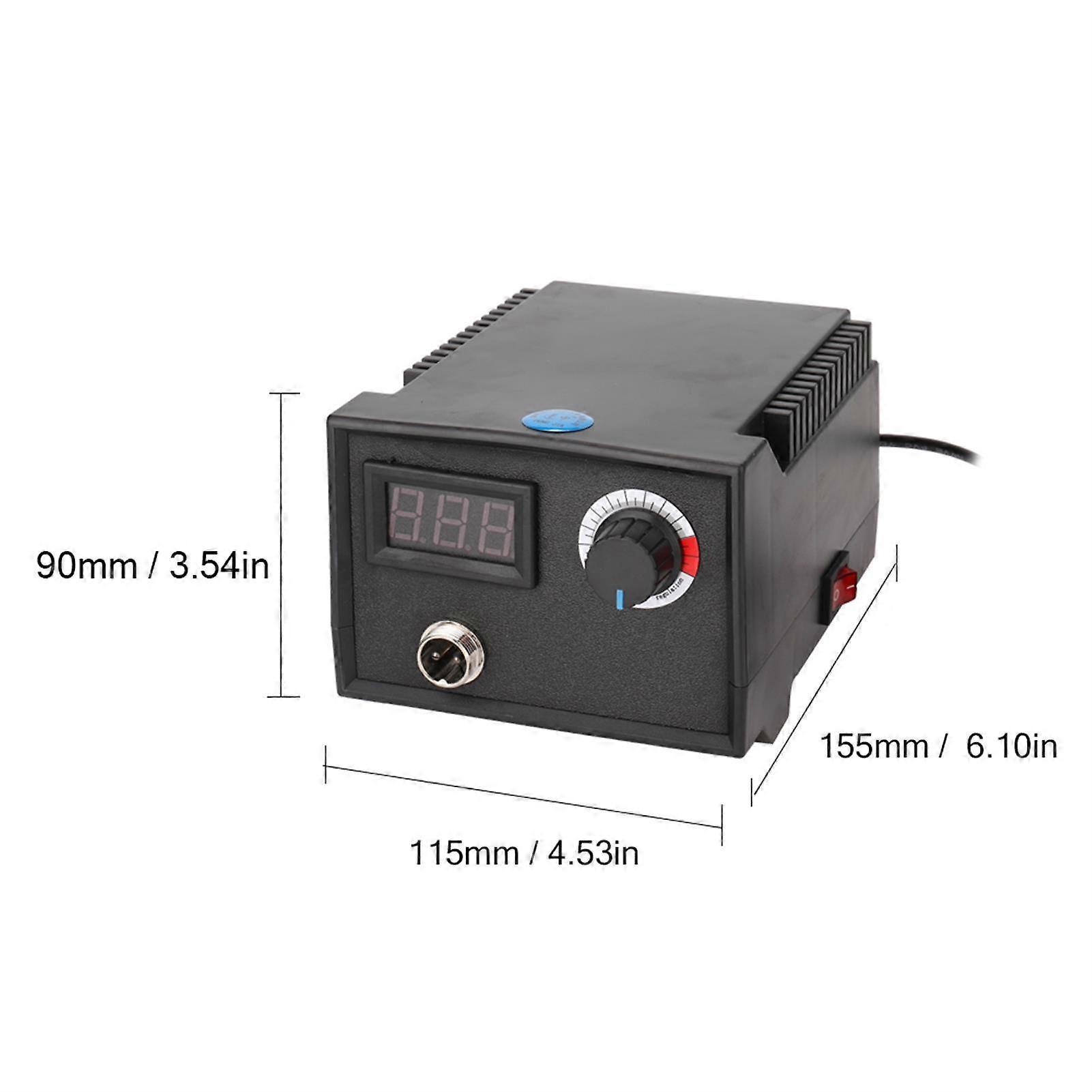 Pyrography Machine Adjustable Temperature Digital Display Pyrography Tool for Woodworking Leather