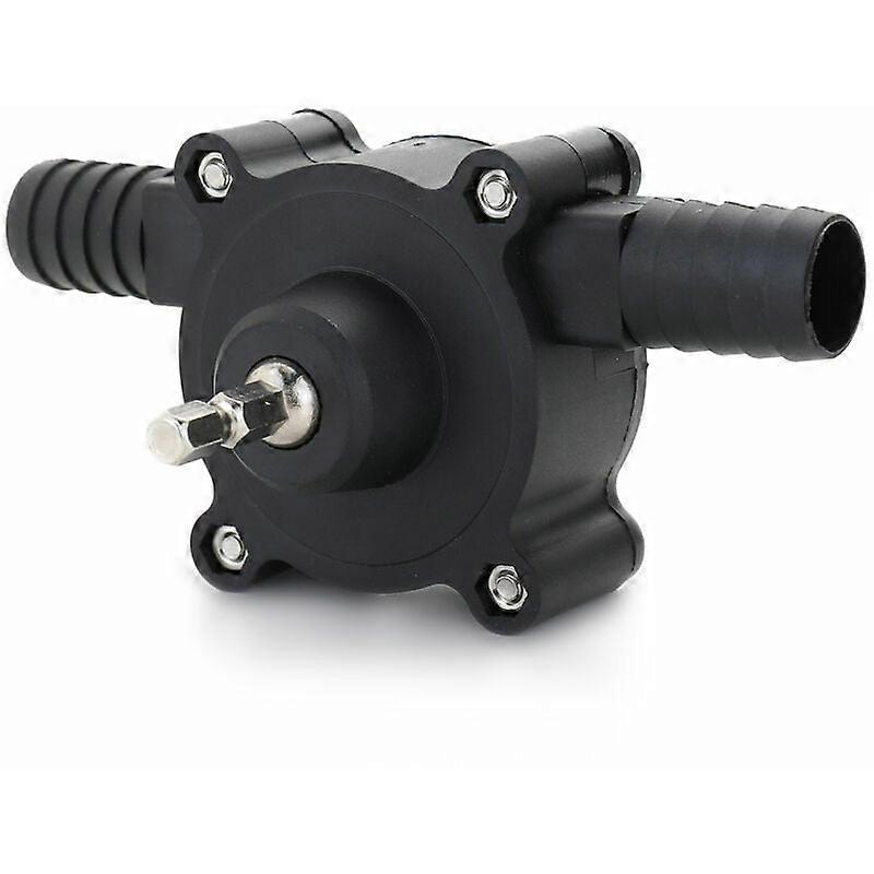 Electric drill pump self-priming engineering plastic water pump for conveying oil