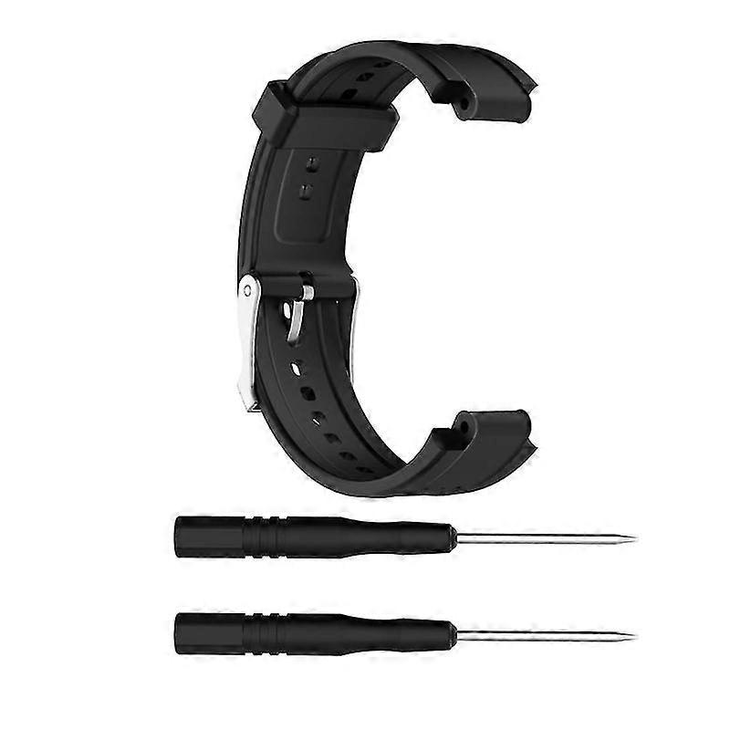 Silicone Watch Band for Garmin Forerunner 25, Comfortable Lightweight Replacement Strap with Multi-Color Options