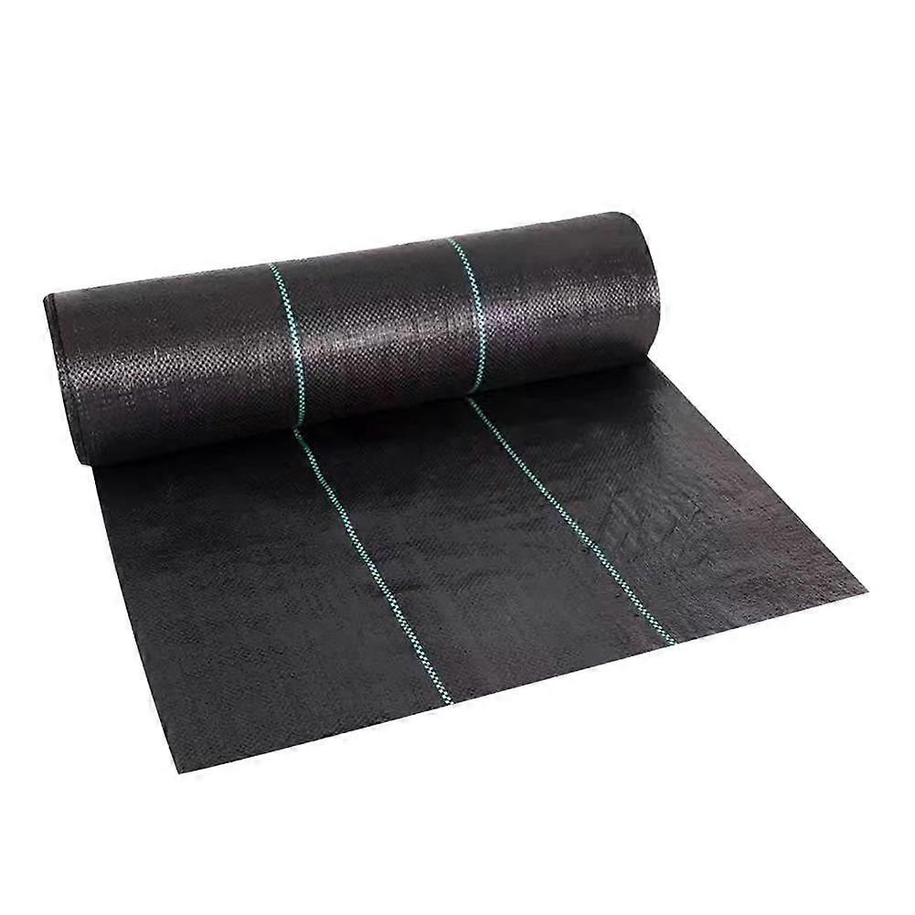 Black Anti Weed Cloth Inhibits Weeding Weed Barrier Fabric Garden Landscape Fabric Dual Layer Fabric Cross-Over Design Durable