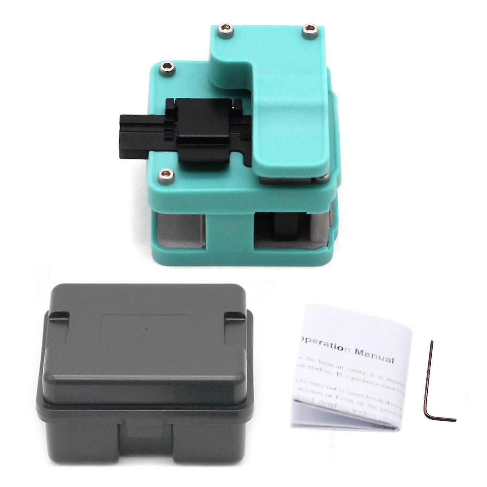 Fiber Cleaver Automatic Knife Return High Precise Cold Welding Hot Melting Optical Fiber Cutter