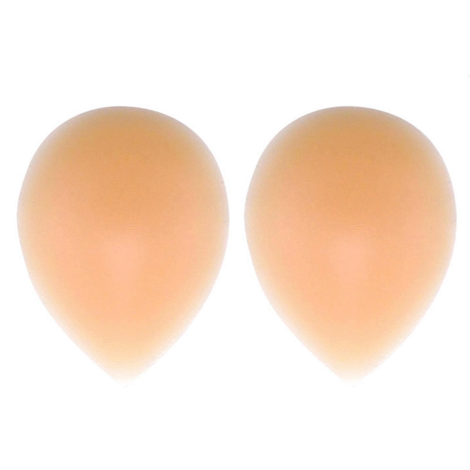 2Pieces Silicone Hip Simulation Pads for Women False Buttock Invisible Adhesive Hip Pads Butt Enhancer Hip Stickers Pink bagL
