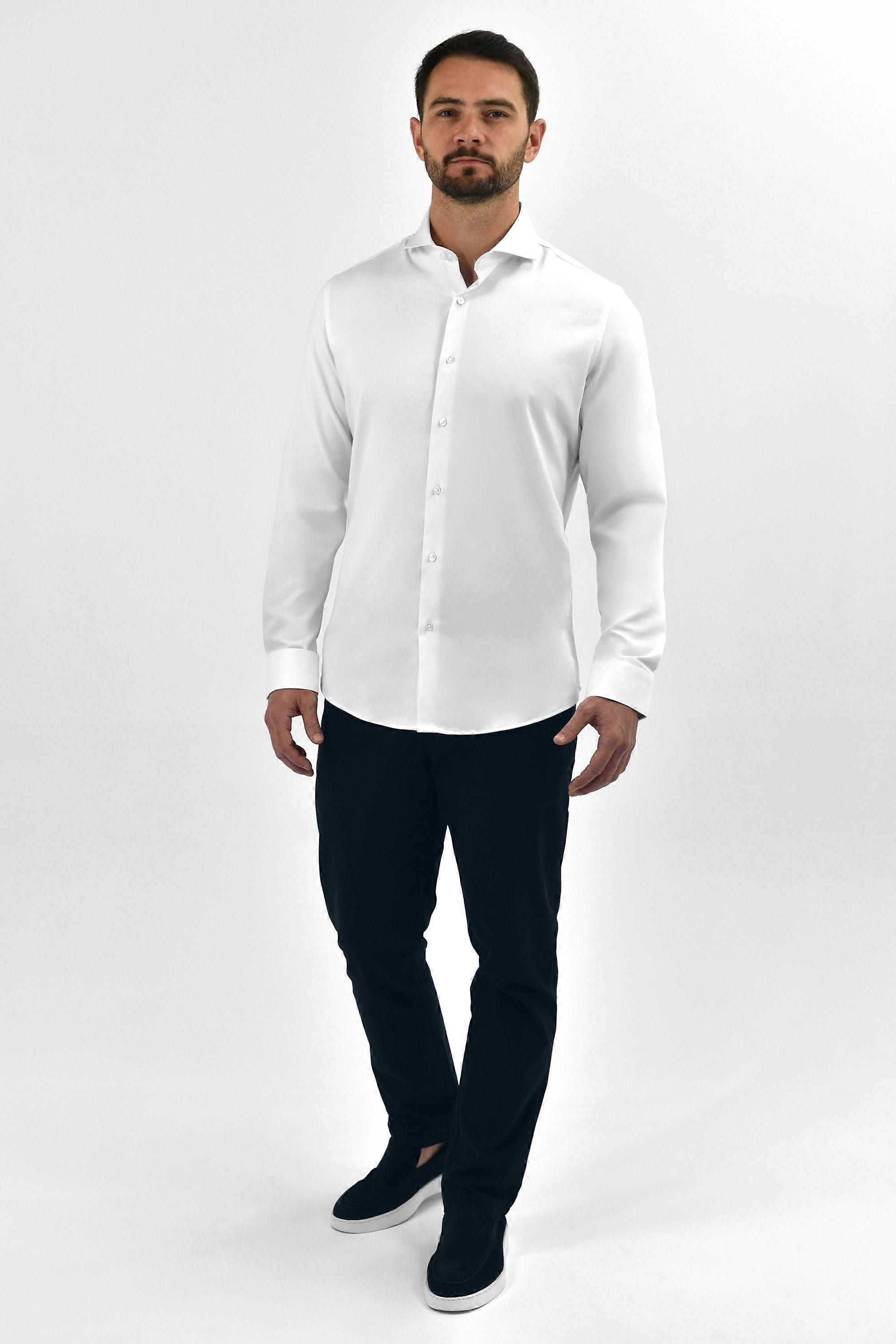 Camicia antipiega e non stirabile - Bambù - Slim fit
