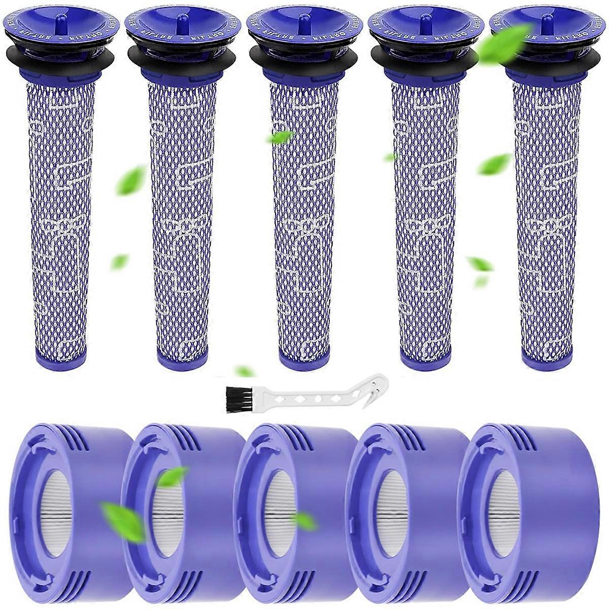 Replaces Filters and Pre-Filter for V8 V7 Animal Absolute Vacuum Cleaners, DY-96566101, DY-96747801