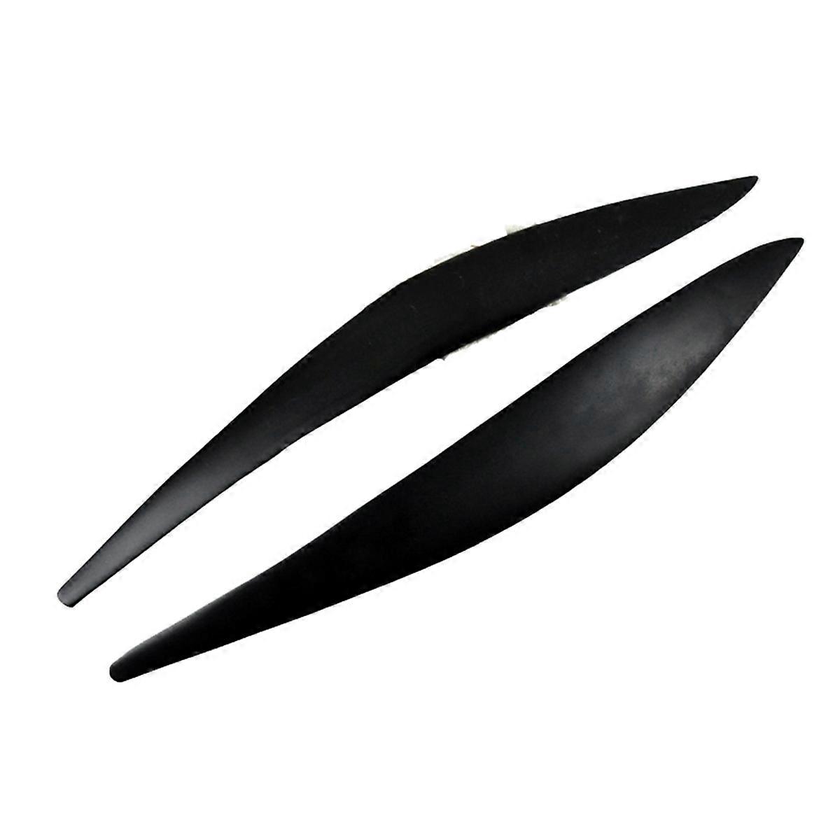 Car Front Headlight Eyebrow Head Light Eyelid Eyebrow Resin Trim Sticker for Mercedes-Benz CLA-Class