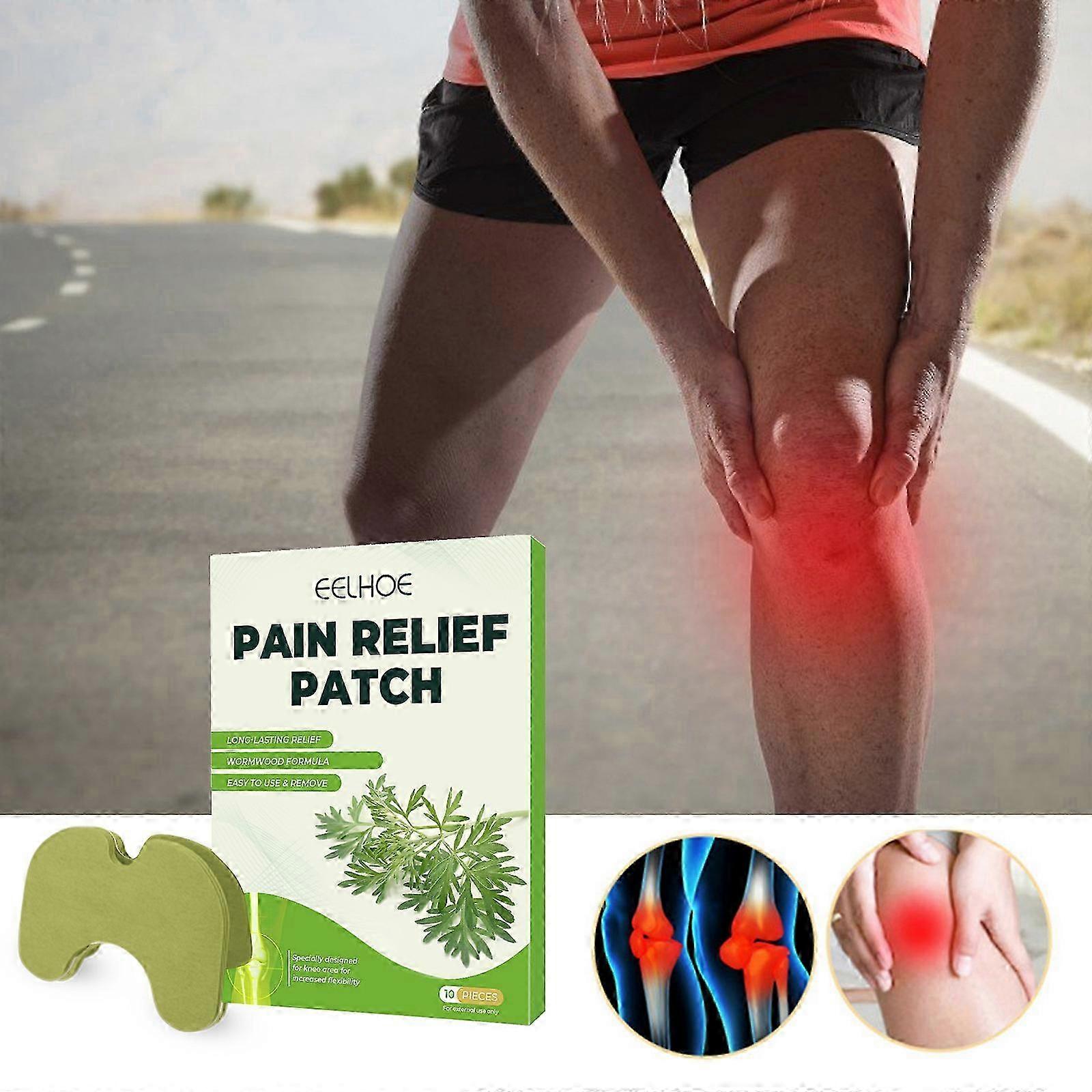 EELHOE Mugwort Pain Relief Patch relieves pain in joints, lumbar spine, cervical spine, knees, legs