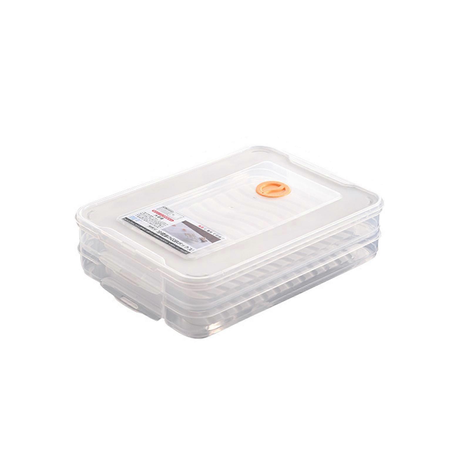 Refrigerator Food Storage Box with Sealing Lid for Fresh Organizer Kitchen Acces
