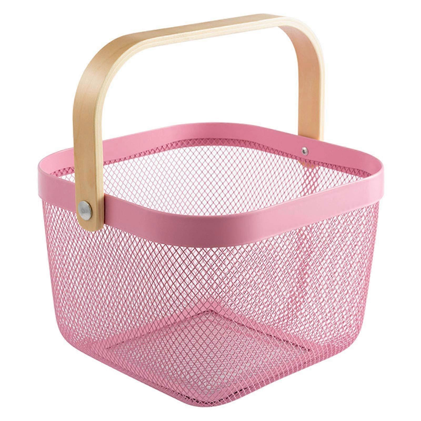 Multi-functional Storage Organizer Basket For Kitchen And Bathroom Countertop Stackable Multi-Compartment