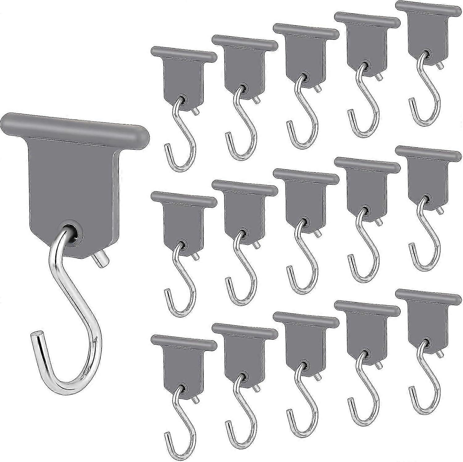 16-Piece RV Awning Accessory Hanging Set with S Hooks for RV Party Lighting