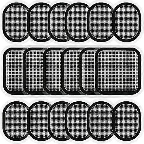 منصات جل بديلة متوافقة مع جميع أحزمة البطن ، 6 مجموعات (18 وسادة جل)