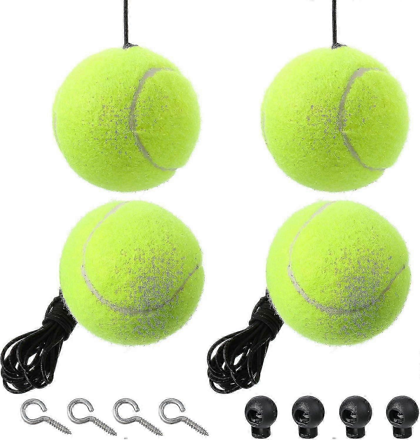 4 Sets Garage Parking Aid Ball Parking Guide System, Include 4 Retracting Ball With Rope, 4 Adjustable Clips And 4 Screw Hooks Vehicles (12)