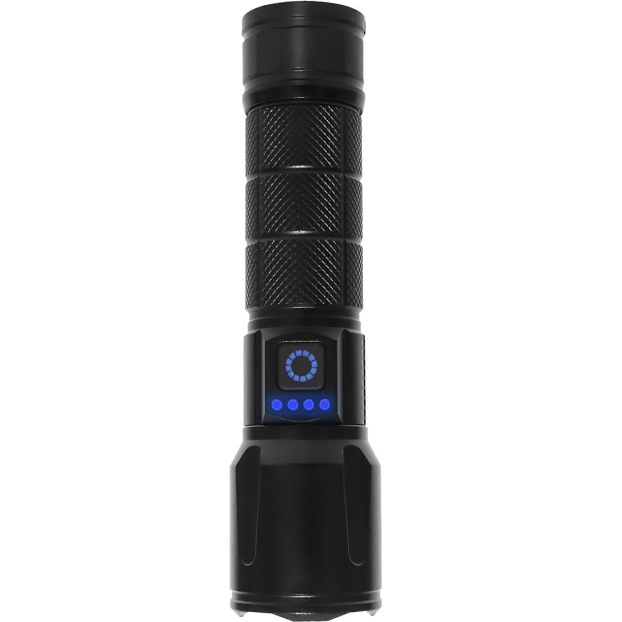 LED Rechargeable Flashlights High Lumens with Zoomable, Super Bright Tactical Flashlight for Emergencies, Portable Waterproof Powerful Handheld Flash 