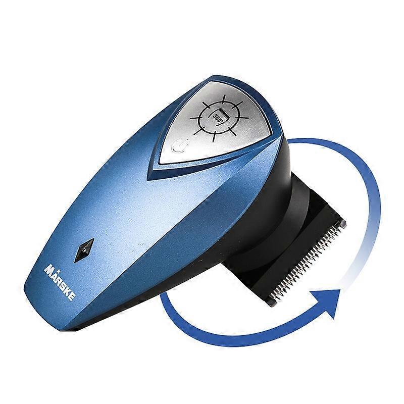 MARSKE MS-5013 Electric Self-service Hair Clipper Men Shaver 360 Degree Rotating Hair Trimmer