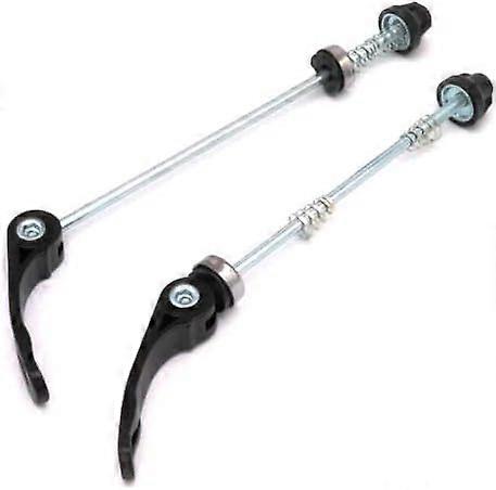 Bicycle Quick Release Kit - Multicolor and Black - For Front and Rear