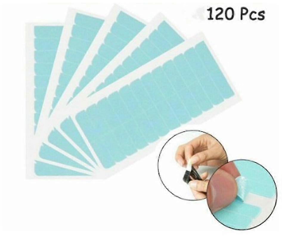 120 Stck Ersatztapes Klebestreifen Fr テープ エクステンションズ ハー ル クレベバンド ドッフェルシティゲス ハーヴェルンゲルングスバンド Fr デン エルサッツ テープス,エチタール ハーヴェルングルン D