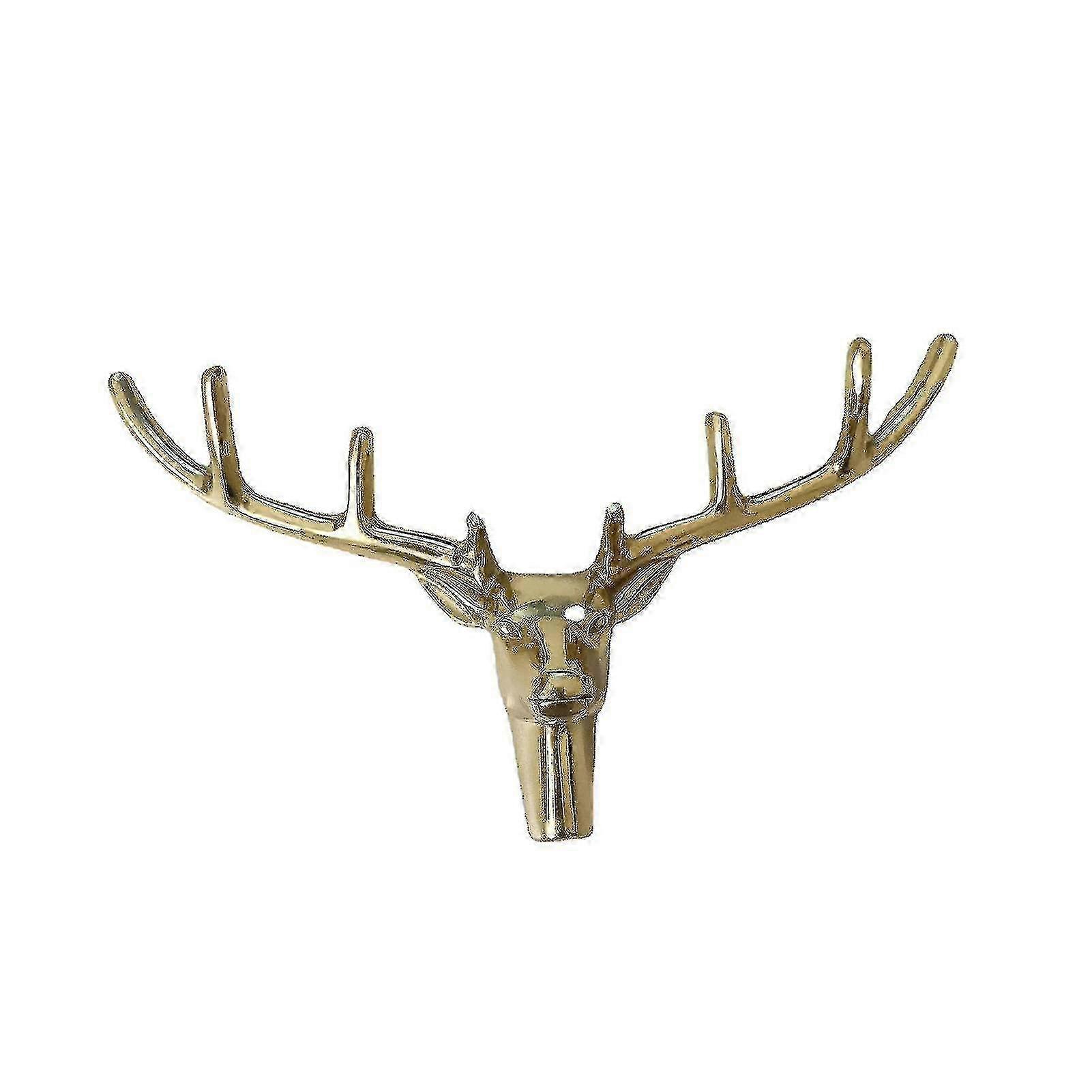 LM Cabinet Handle Deer Head Shape Brass High Hardness Drawer Cupboard Door Pull Handle Wardrobe YUX