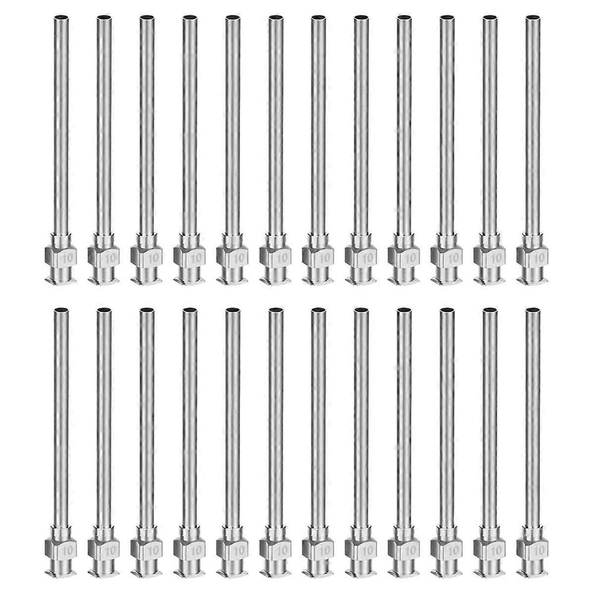 Blunt Tip Dispensing Needle,24Pcs 2 Inch Liquid Dispenser Needles,10g