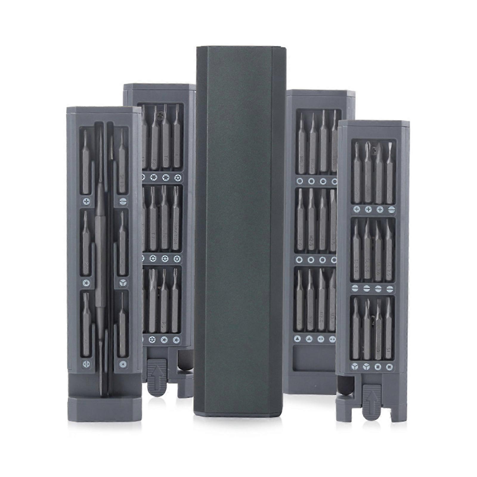 Daily Use Screwdriver-Kit 45 in 1 Precision-Magnetic-Bits Box Diy Screw Driver Set for-Smart Home-Handheld Drill-Durable Multicolor