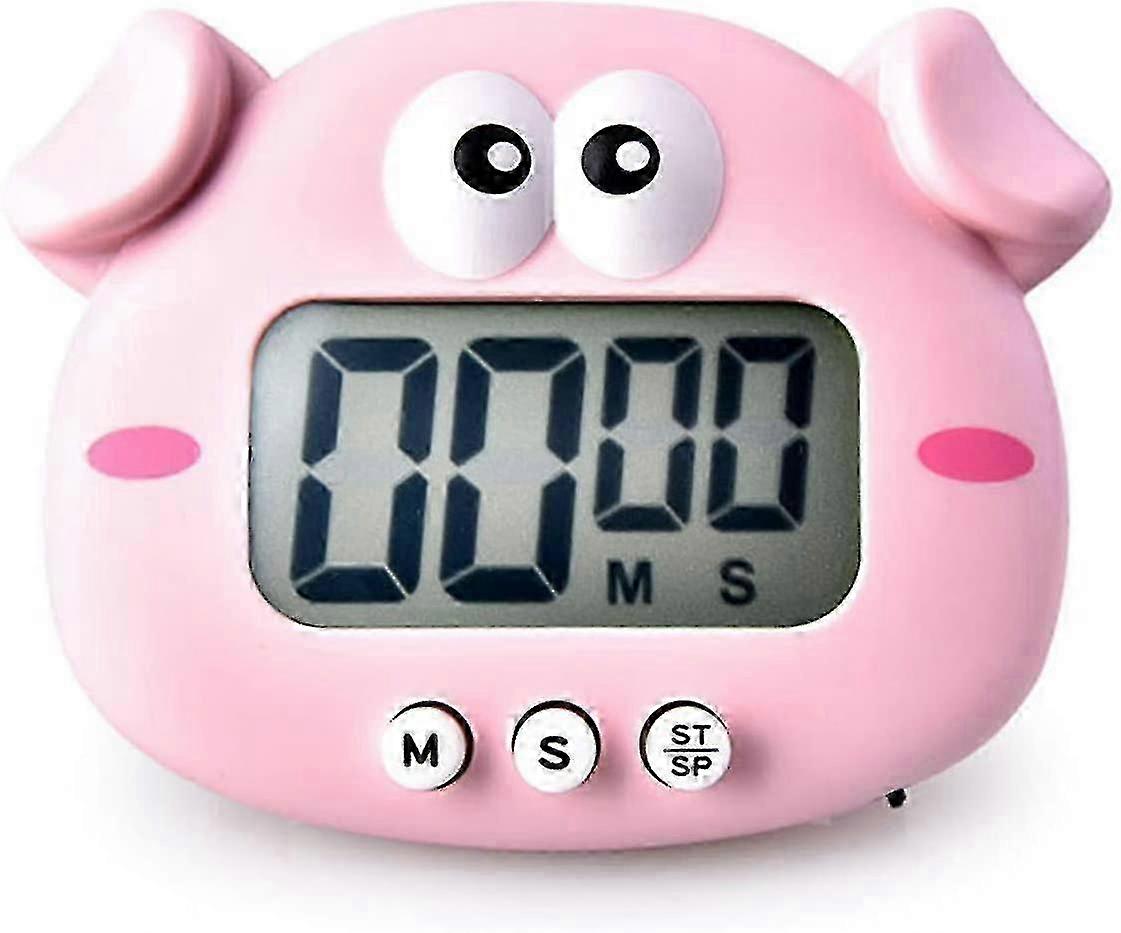 Kitchen Timer, Cute Cartoon Animal Countdown Timer, Digital Cooking Timer With Magnetic