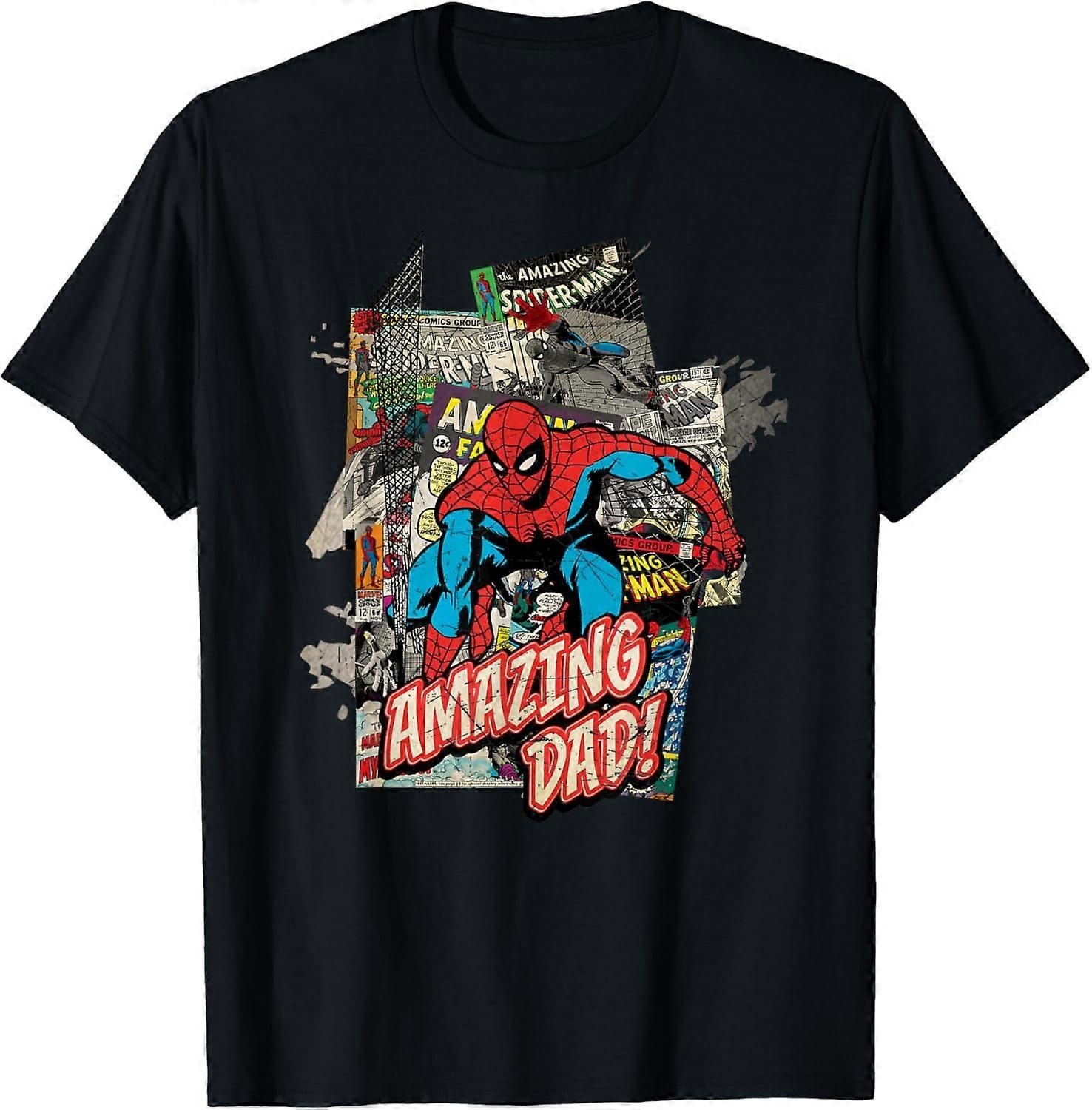 Marvel Spider-Man Amazing Dad Father's Day T-Shirt Style 079