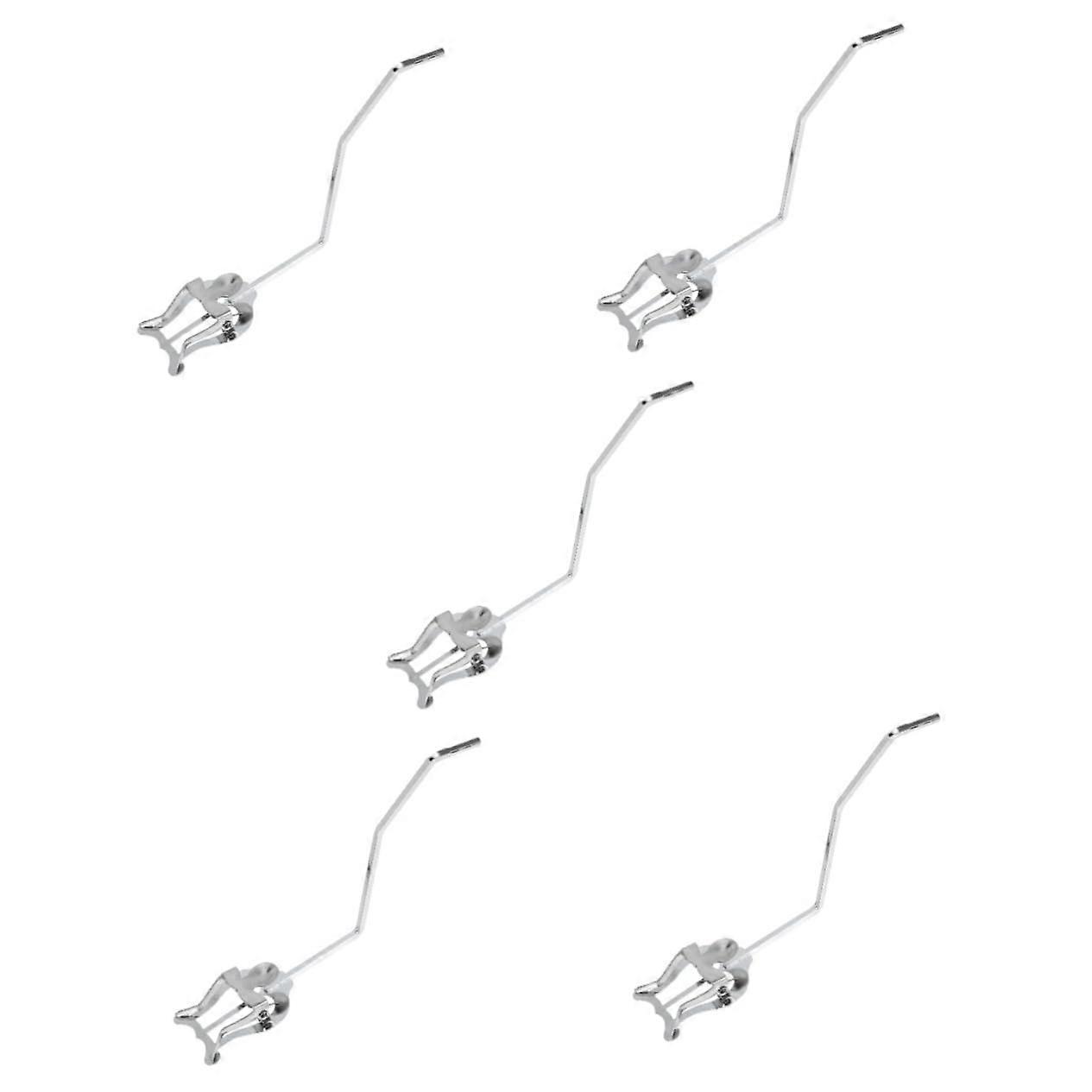 5pcs Saxophone Music Score Holder Clips - Lyre Clamp for Brass Instruments Music Books