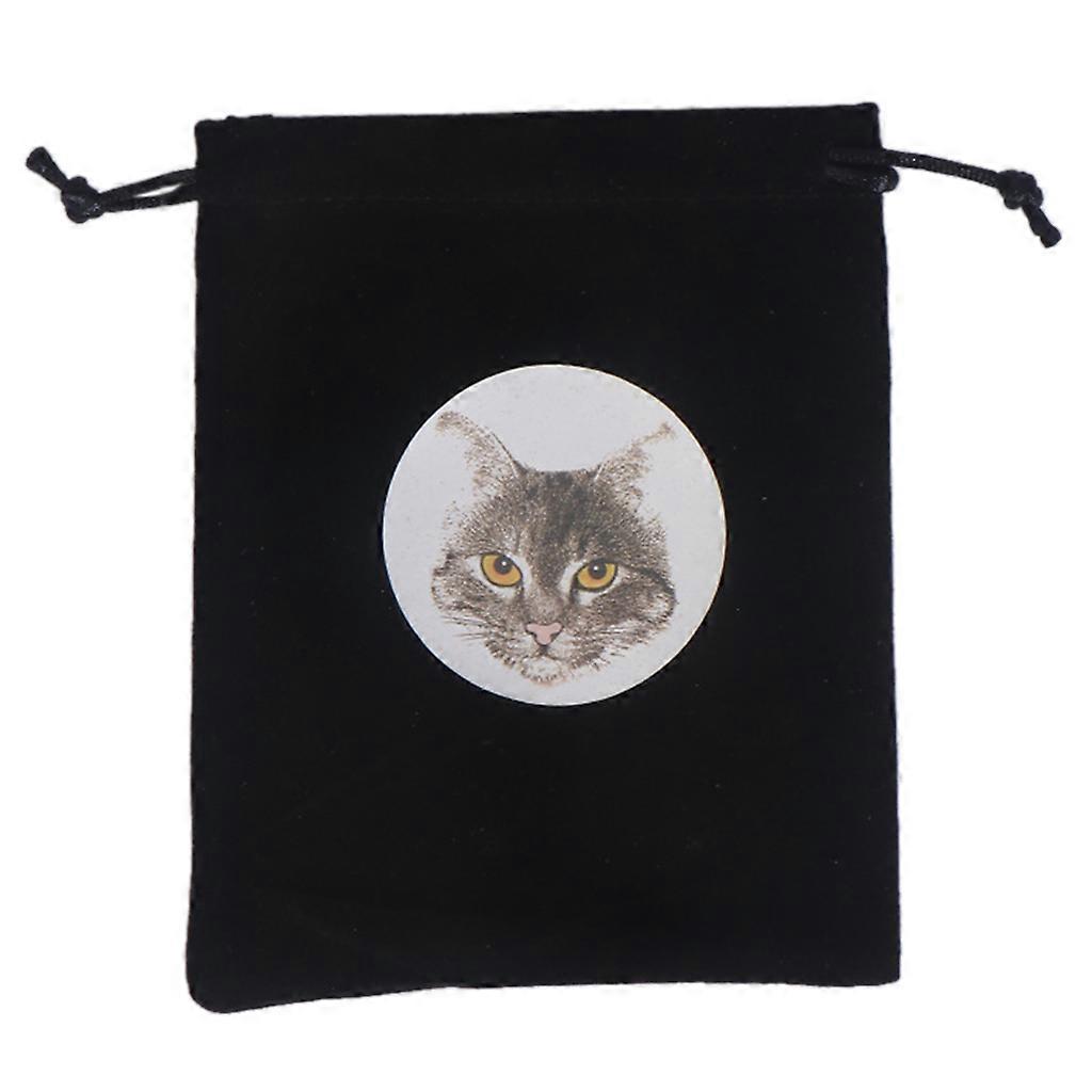 Velvet Tarot Cards Storage Bag Jewelry Flannel Bag Board Game Card Mini Drawstring Package Game Tarots Storage Bag G