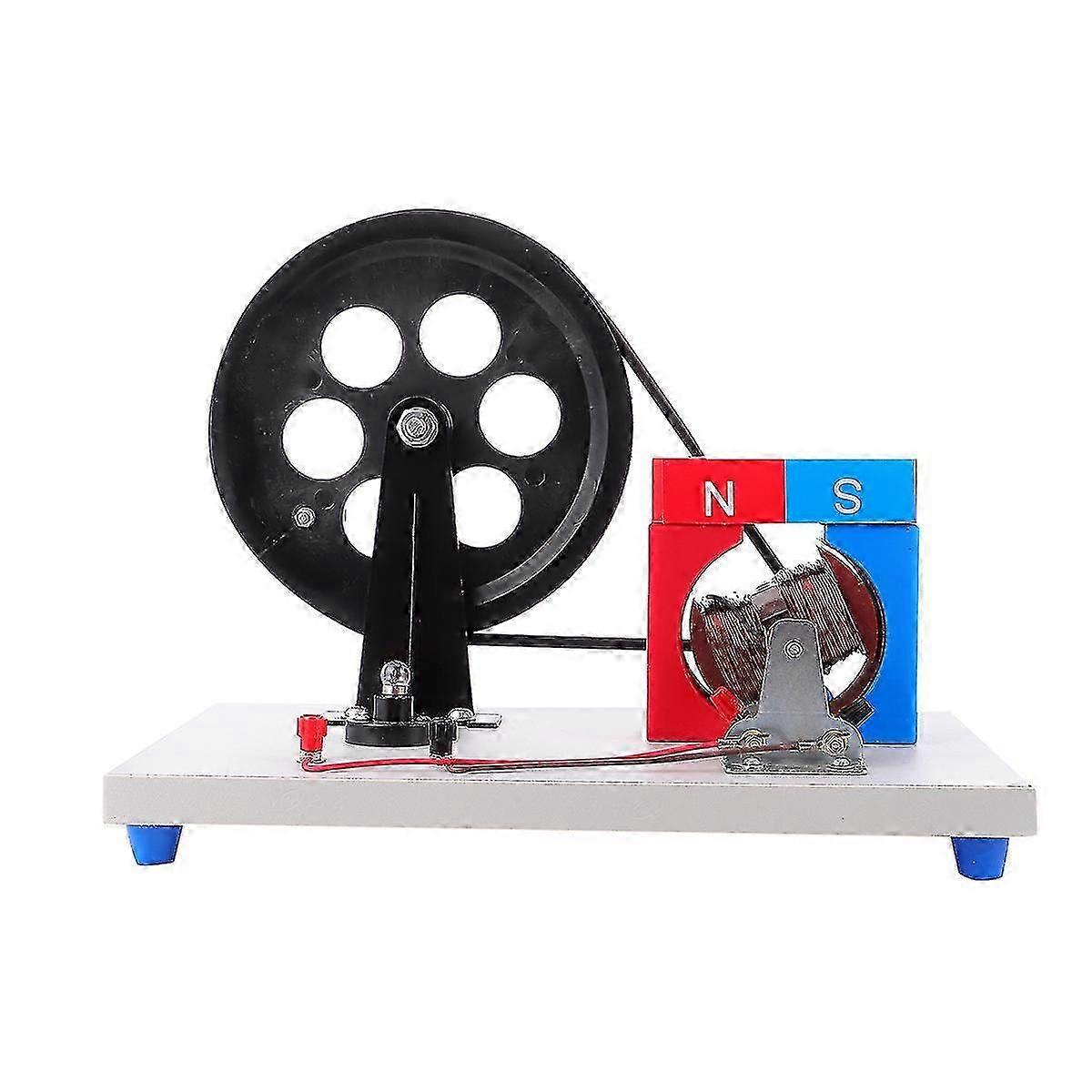 1pc Hand Generator Student Experiment Generator Physical Electricity Apparatus