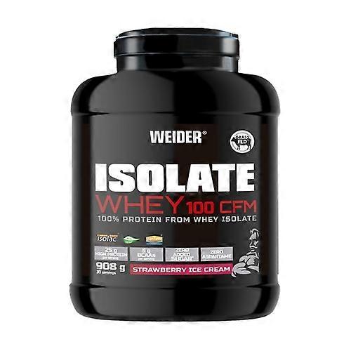 Isolate whey 100 CFM strawberry protein 908 g of powder (Strawberry)