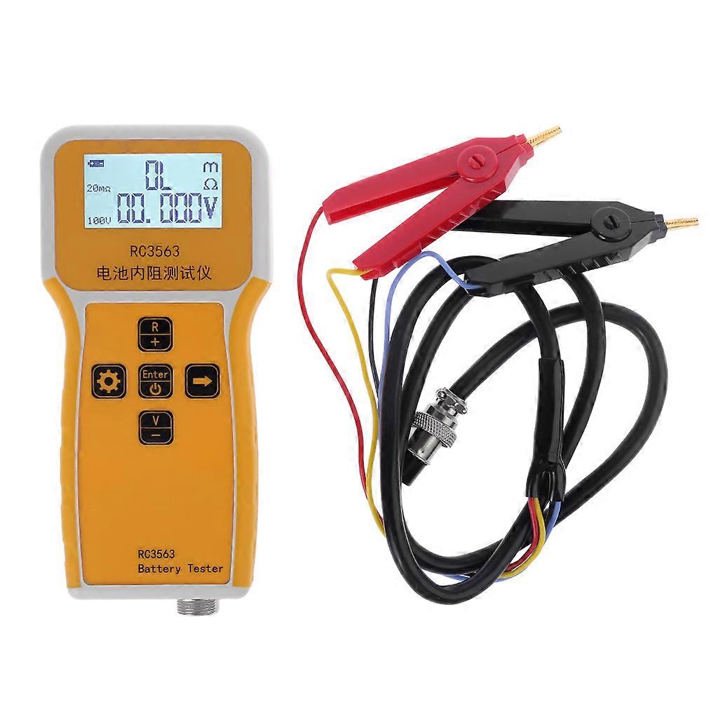 Battery Internal Resistance Tester Portable Universal Battery Checker Four Wire System Battery Meter Tester Detector