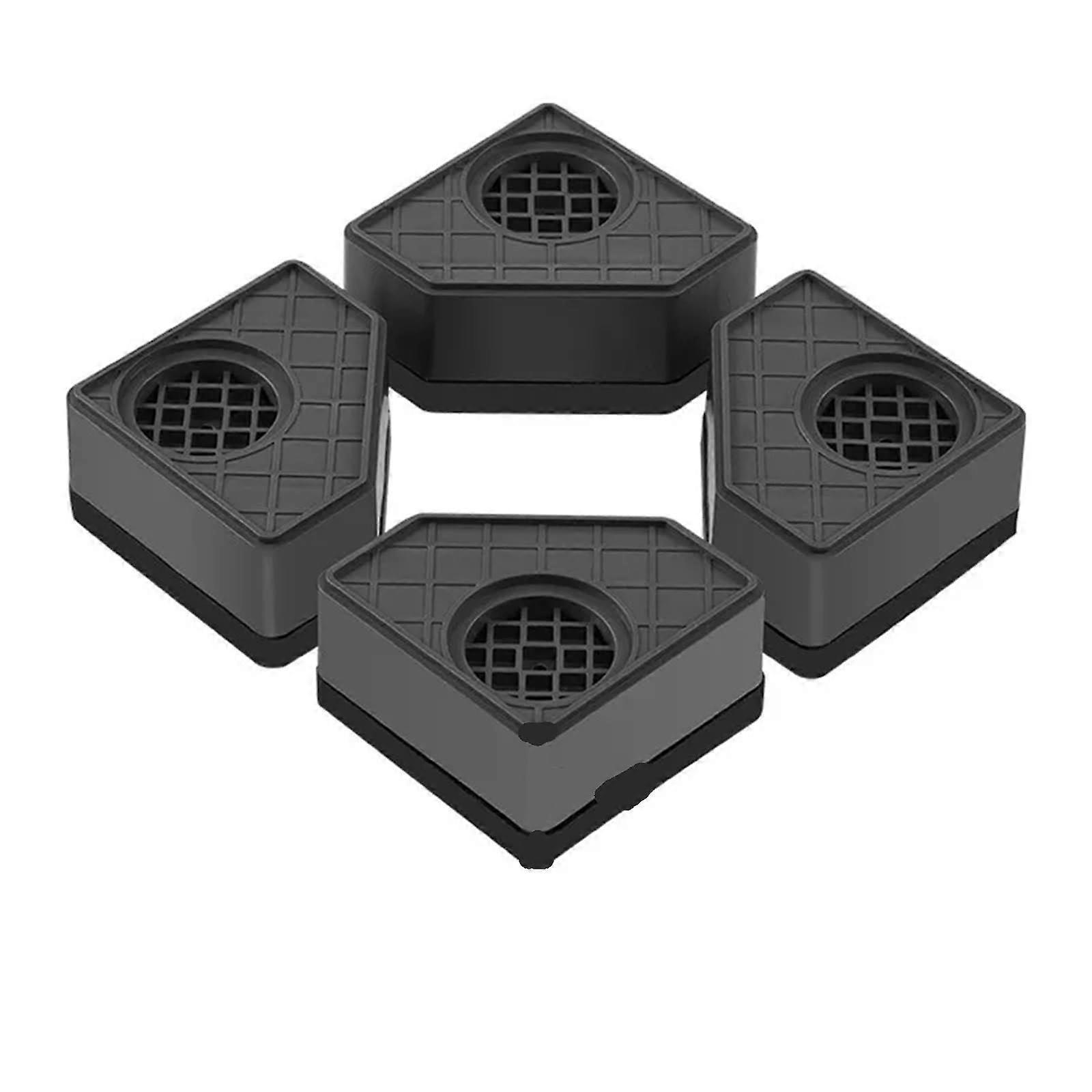 4 Pcs Anti Vibration Pads for Washing Machines Silent S Raiser Mats Universal Fridge Support Damper Stand