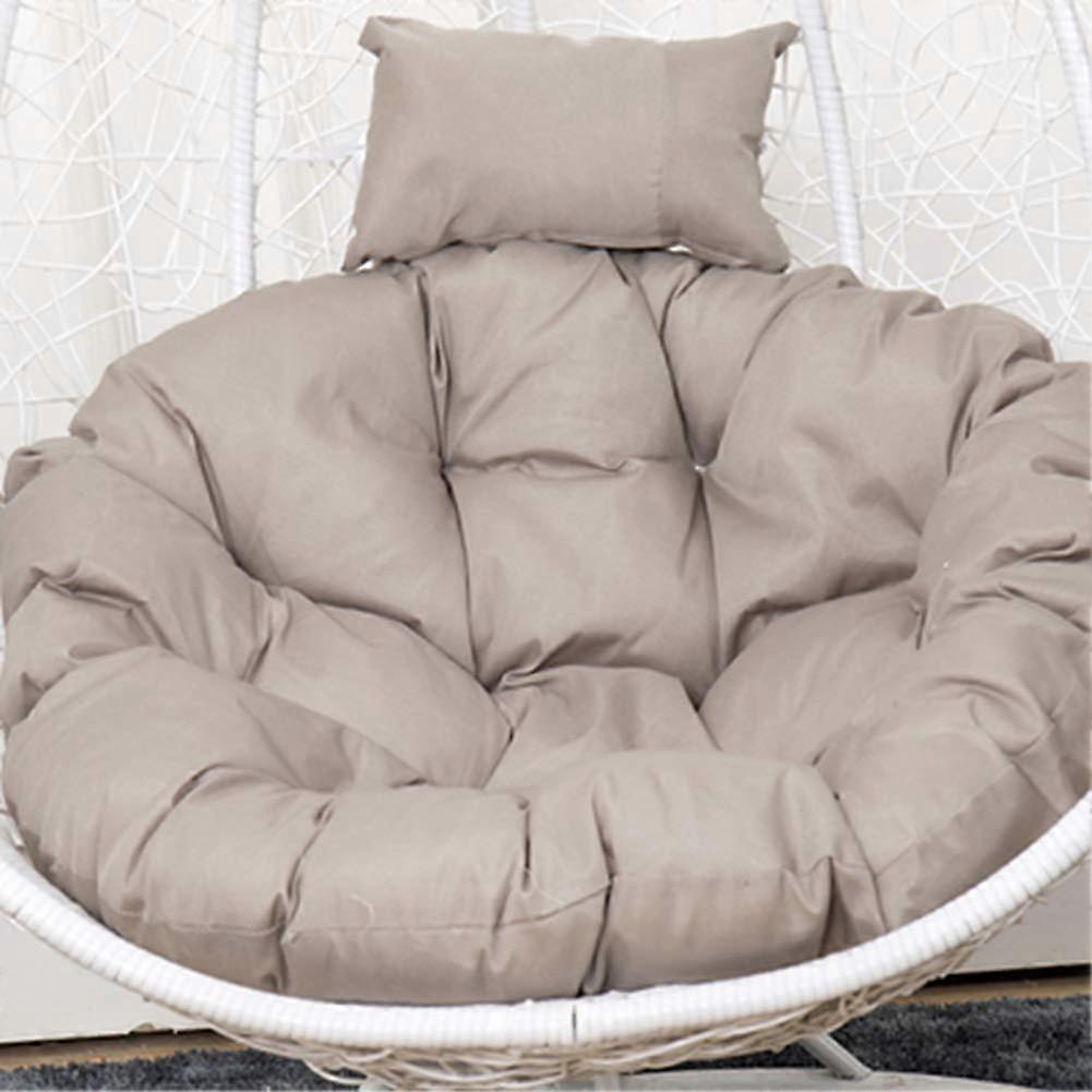 Soft and comfortable rocking chair cushion for indoor use, hammock and garden rocking chair (Gray, 105 cm) Gray 105 cm Ref: 9415