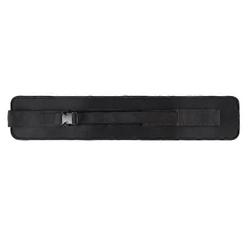 Hip thrust belt for dumbbells does not slip firm buckle easy to use black