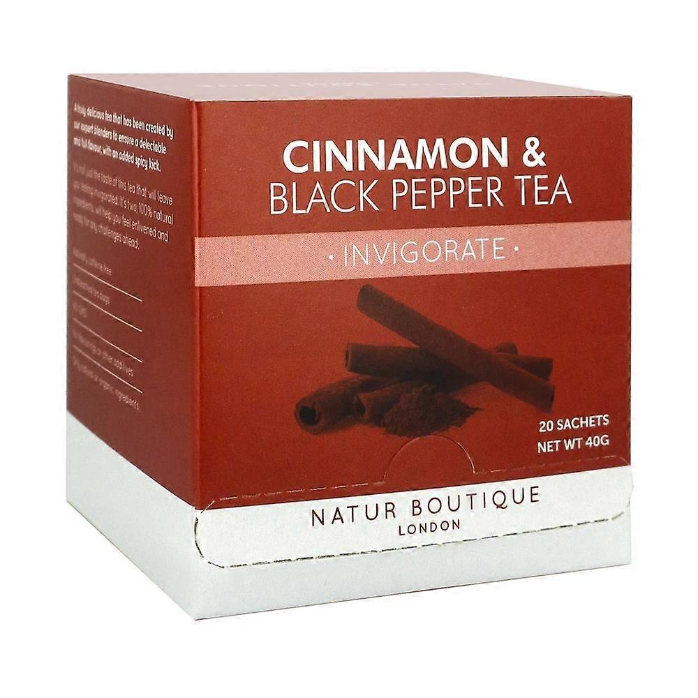 Natur Boutique Cinnamon Tea with Black Pepper - 20 Sachets