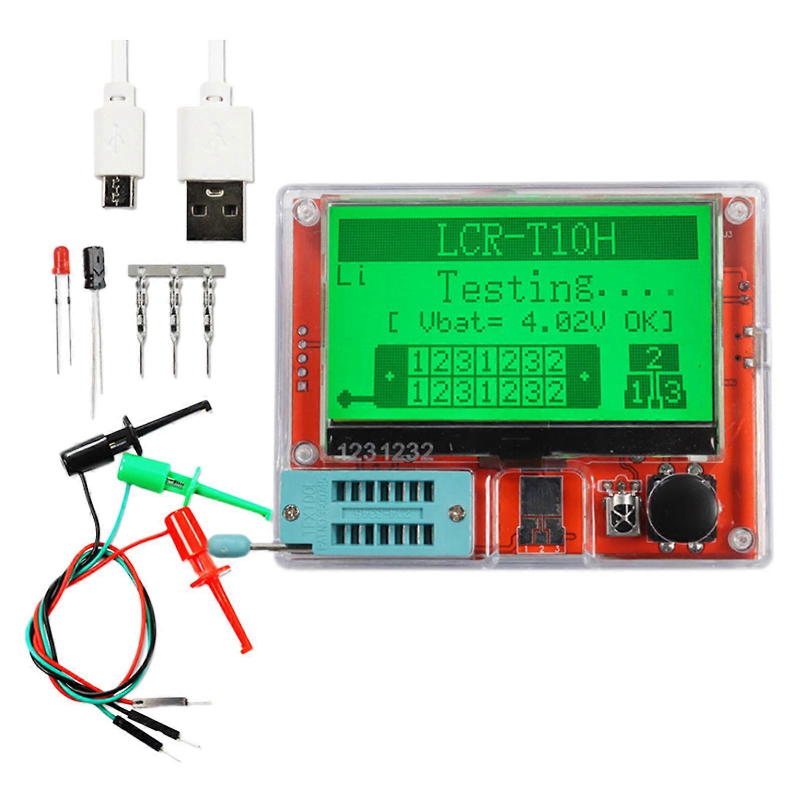 mos Esr Meter 3.7V T10H Transistor Tester testing Inductance Thyristor