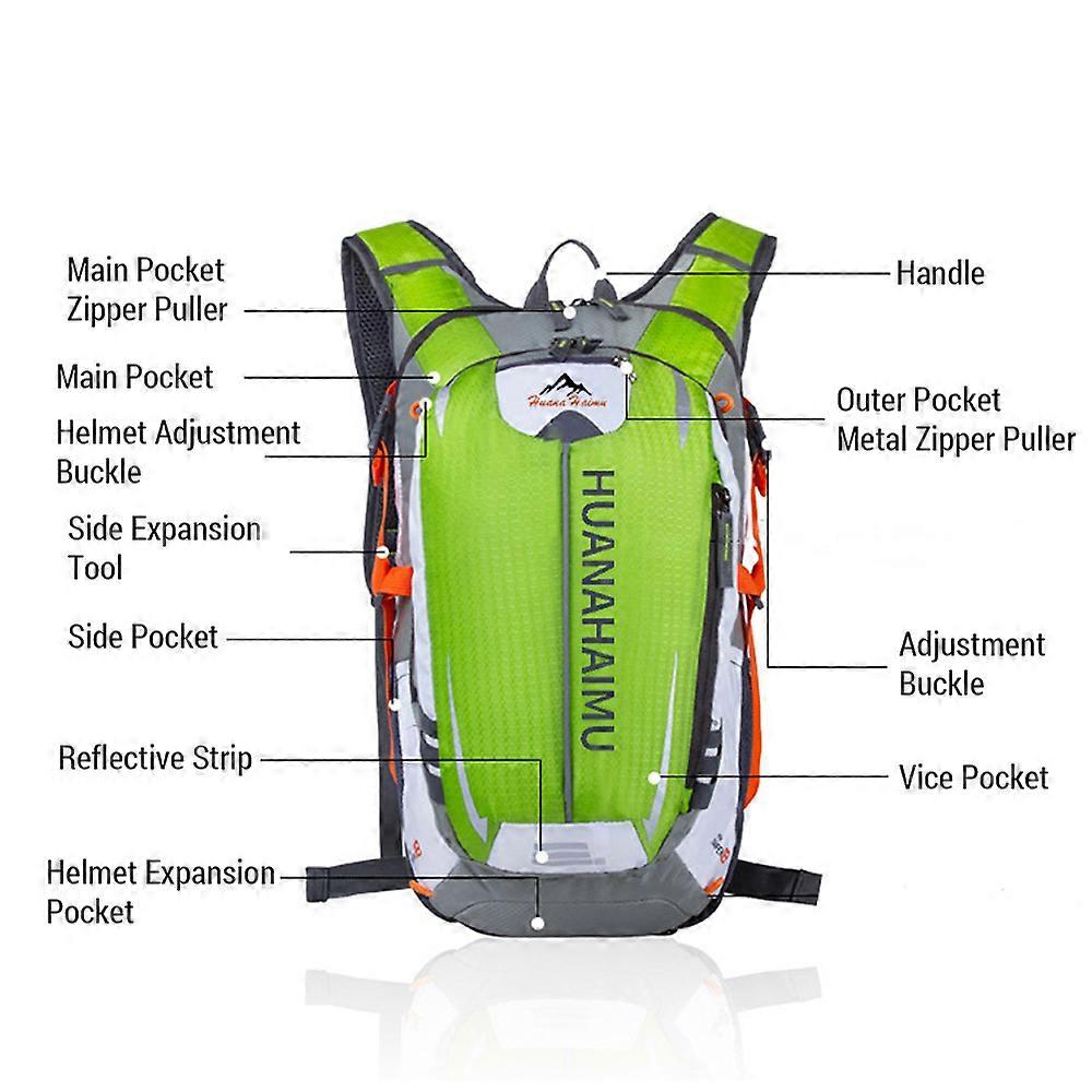 Running Hydration Backpack 18L Waterproof 46x26x23cm Multiple Colors