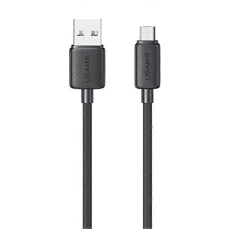 USAMS US-SJ690 1m Micro USB 2A Fast Charging Cable Copper Wire 480Mbps Data Transmission Cord