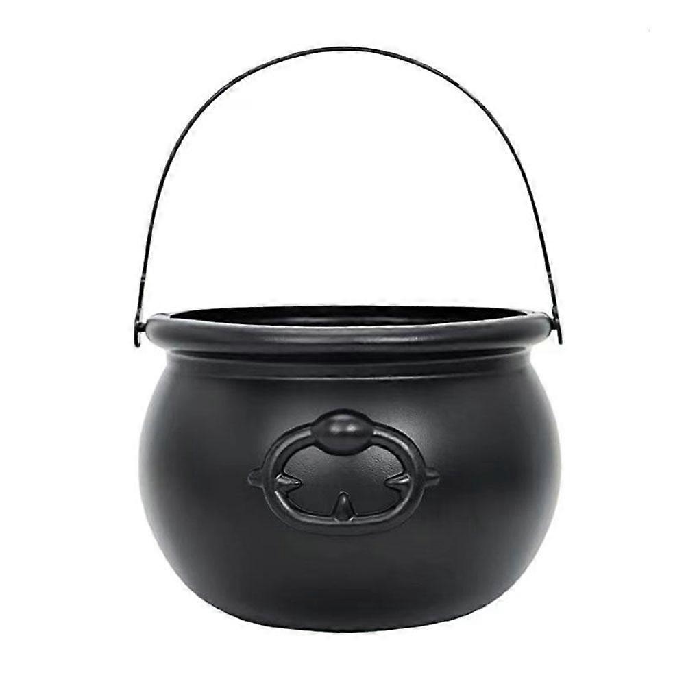 Candy Bucket(A)$Black Witch Candy Bucket Witch Jar Halloween St. Patrick's Day