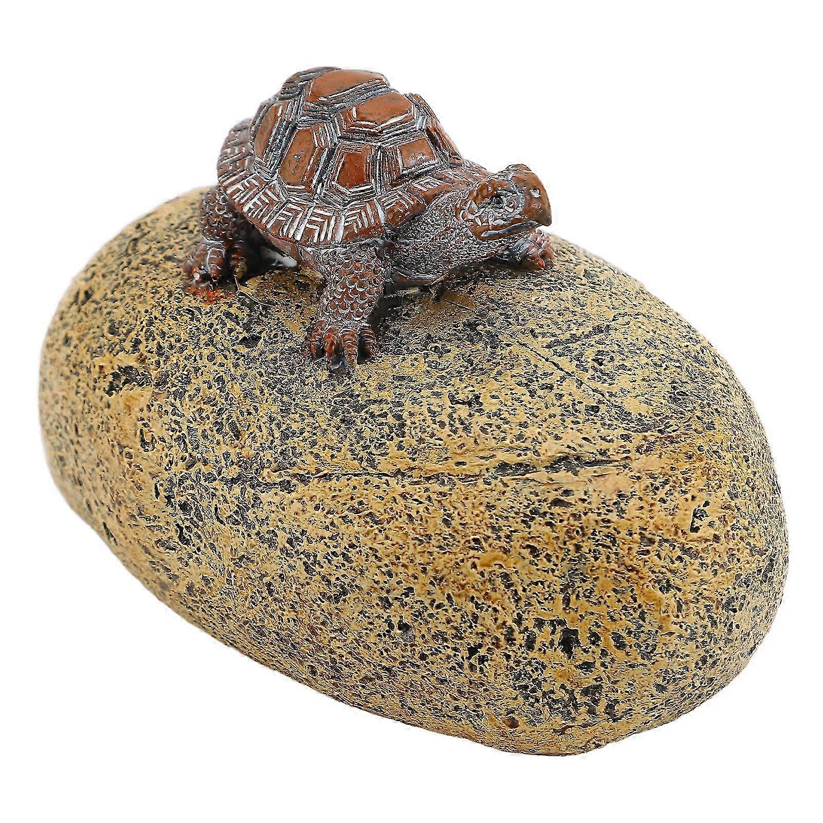 Outdoor Rock-Style Key Hider Safe Storage Box for Garden Decoration and Ornamentation, Ideal for Concealing Keys in Your Yard