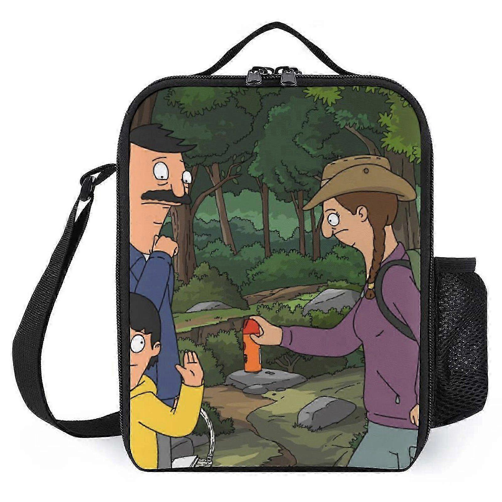 Large Thermal Tote Lunch Box with Shoulder Strap, Leakproof Food Container Suitable for Various Brands, Ideal for Work, Picnics, and Beach A